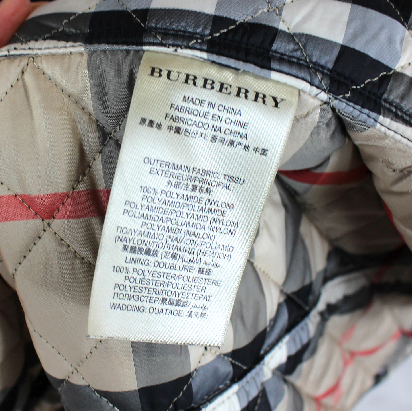 Burberry Brit Quilted Jacket