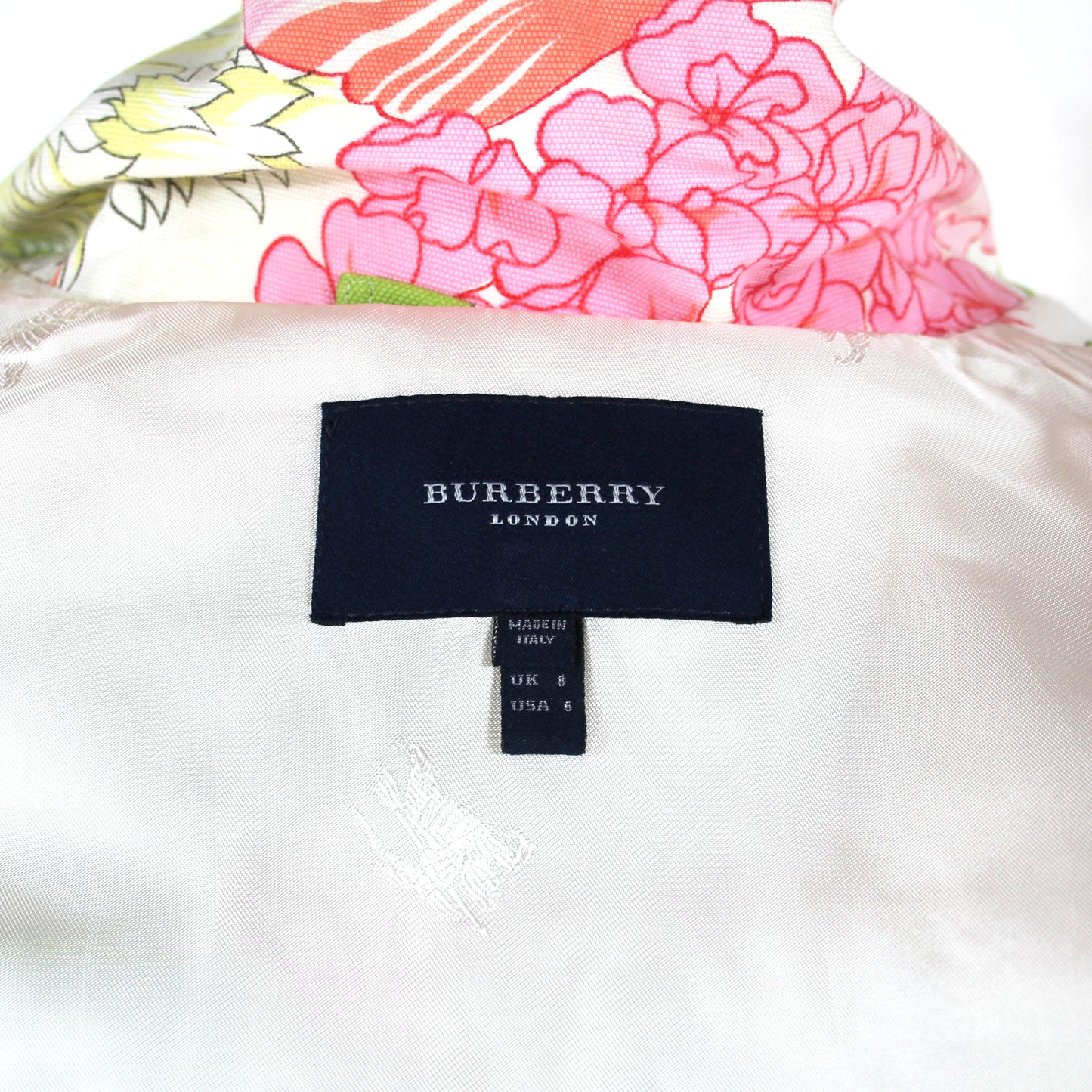 Burberry London Floral Jean Jacket