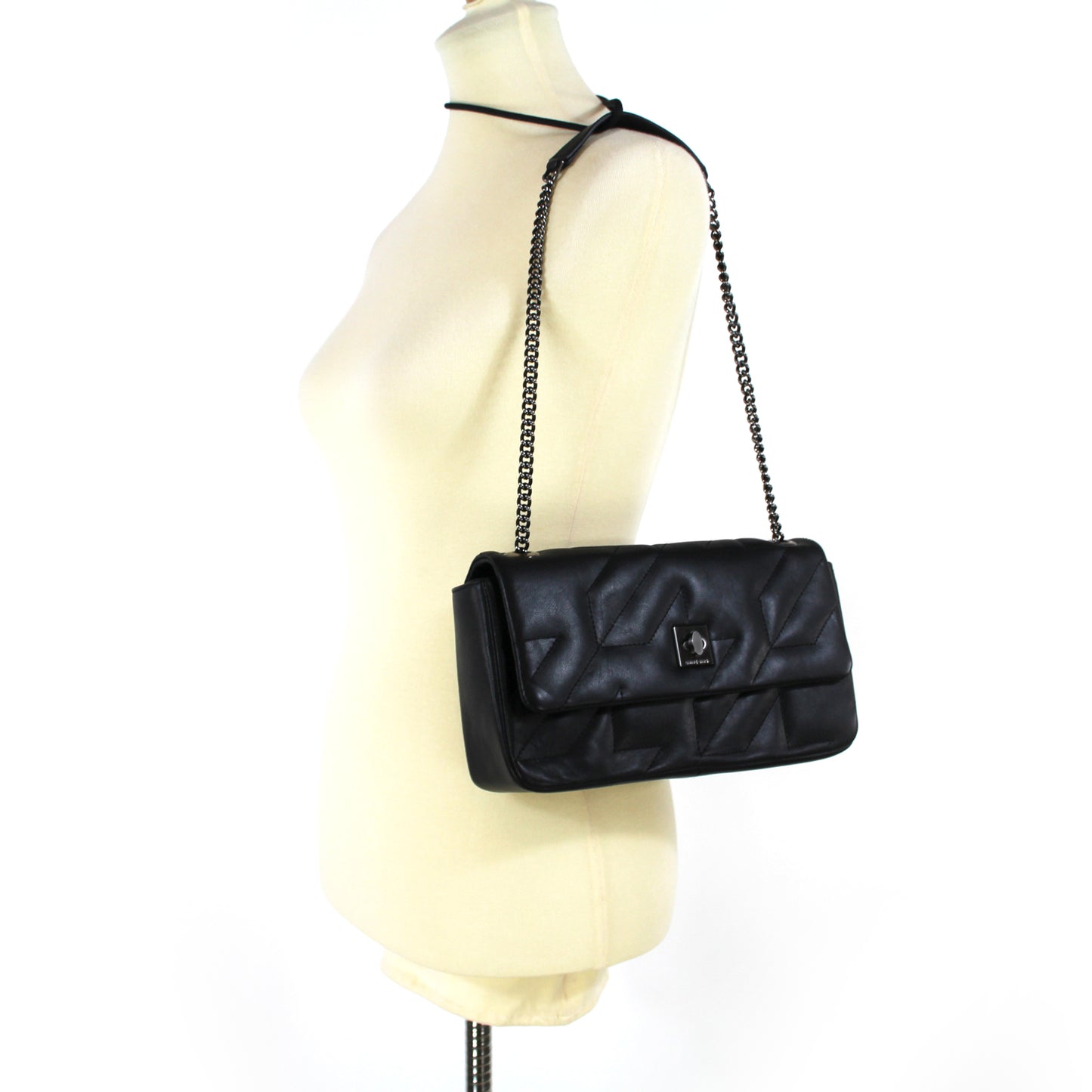 Anine Bing Quilted Leather Handbag