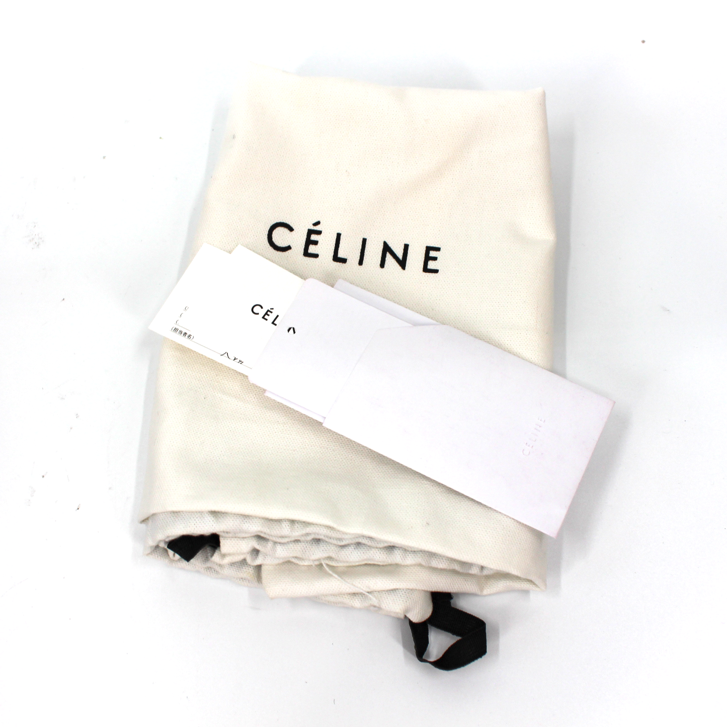 Celine Spazzolato Tri-Color Trapeze Bag