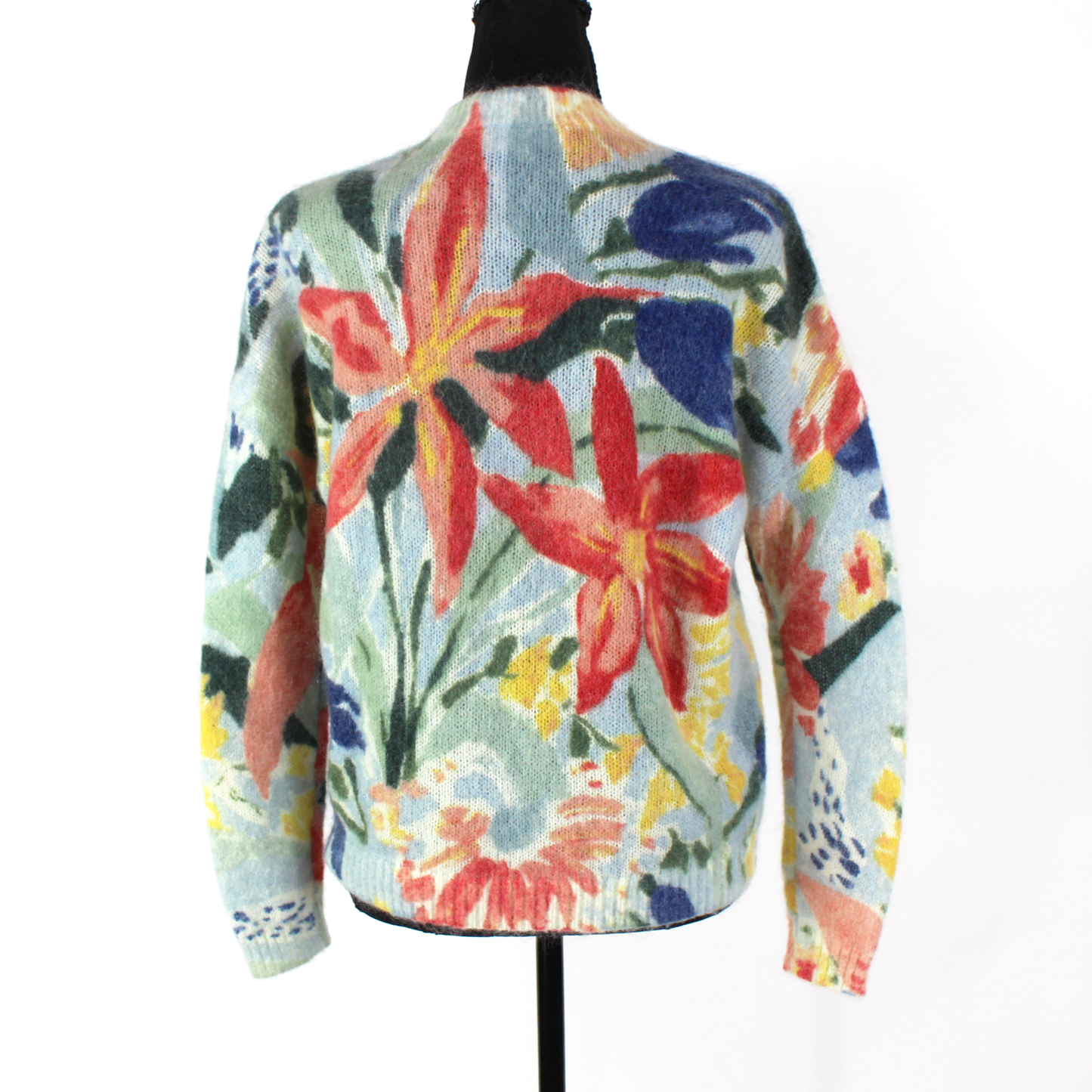 Sezane Salvador Floral Sweater