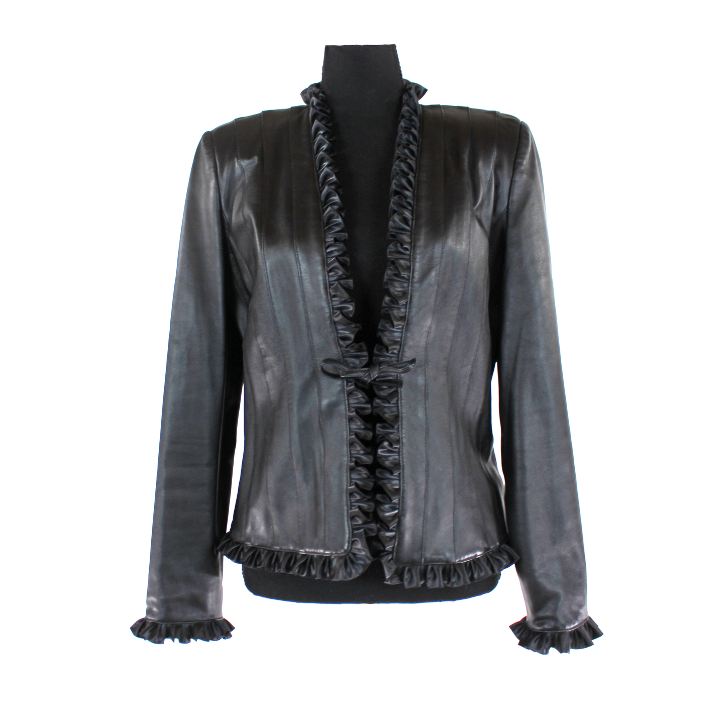 St. John Collection Leather Jacket