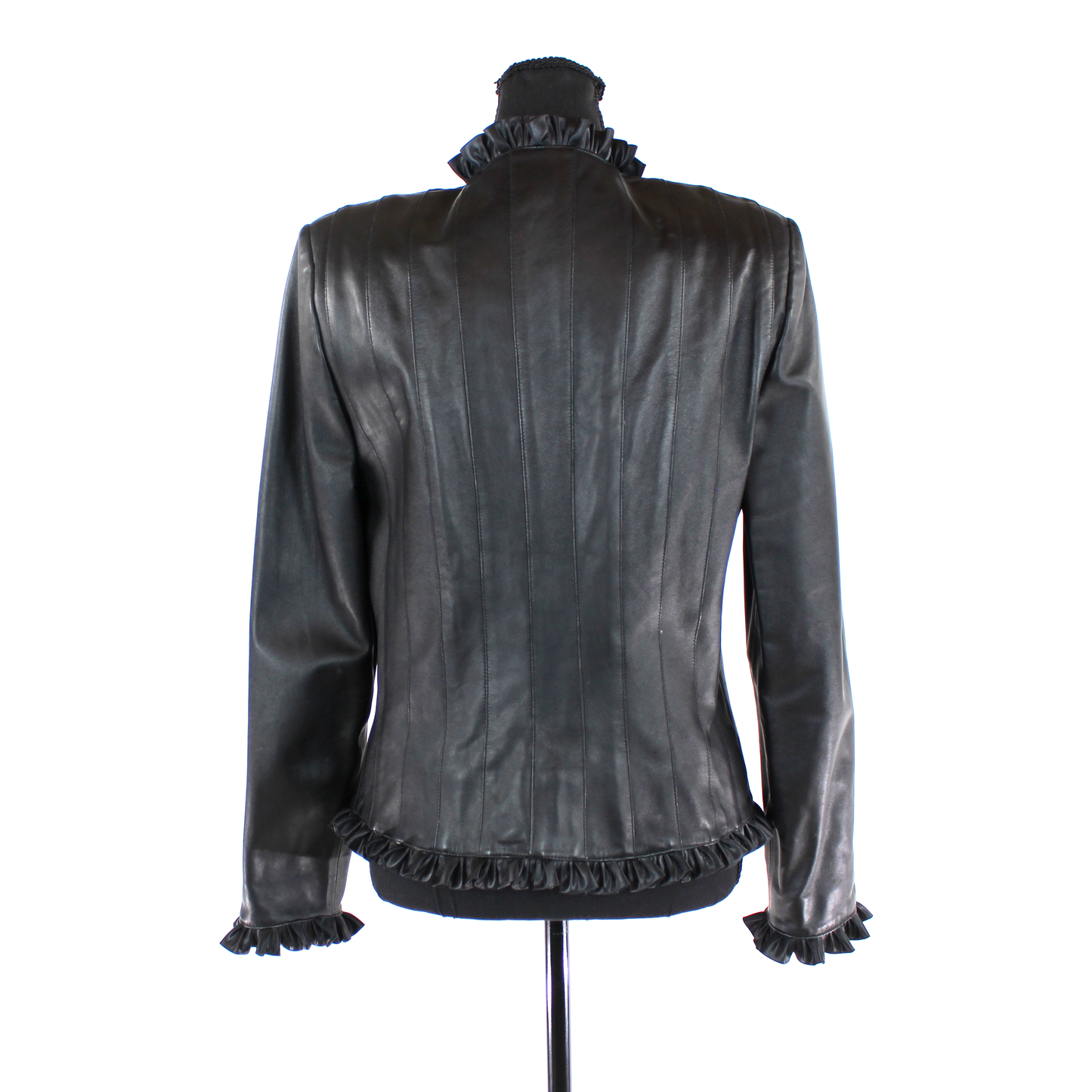 St. John Collection Leather Jacket