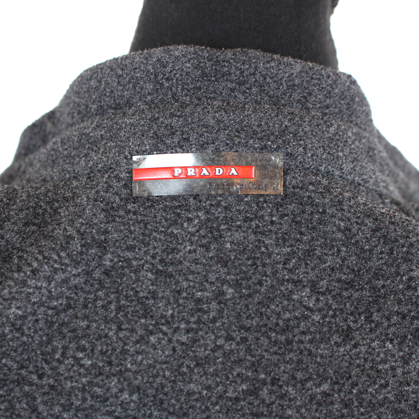 Prada Fleece Zip-Up Jacket
