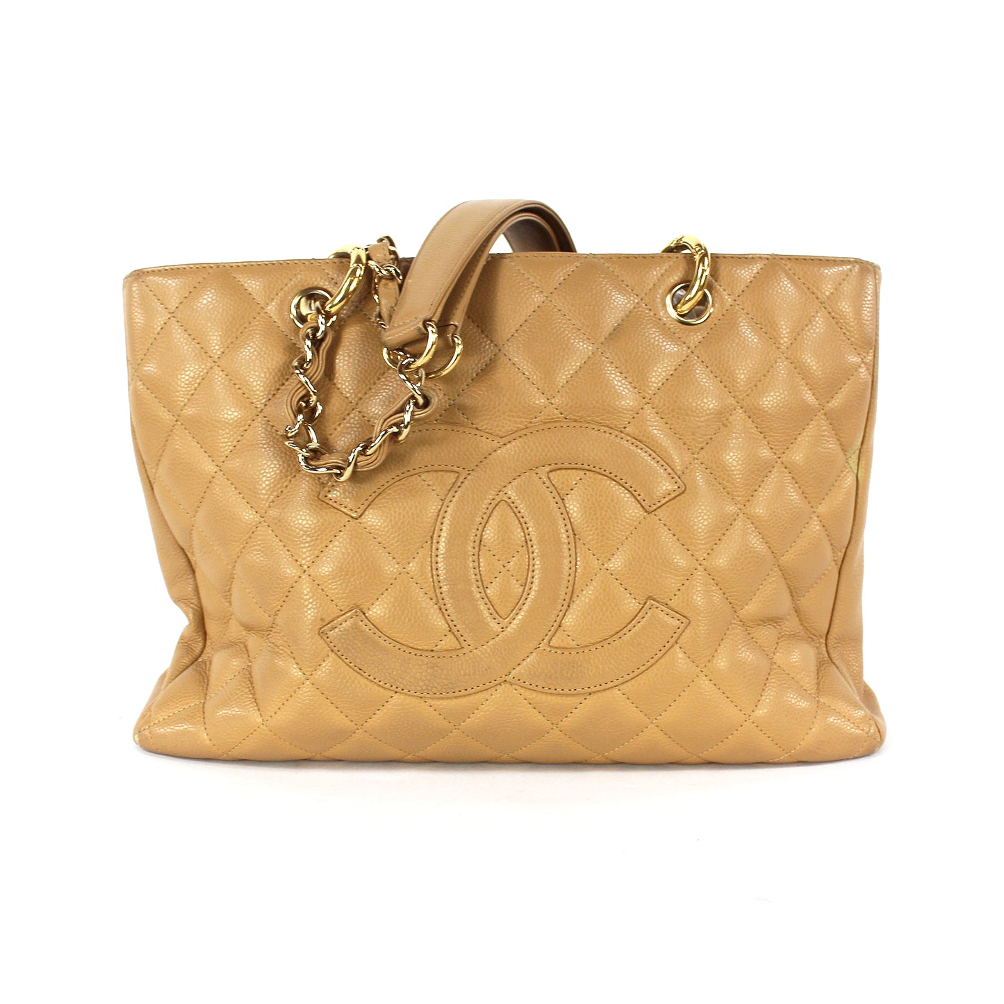 Chanel Quilted Grand Shopping Tote