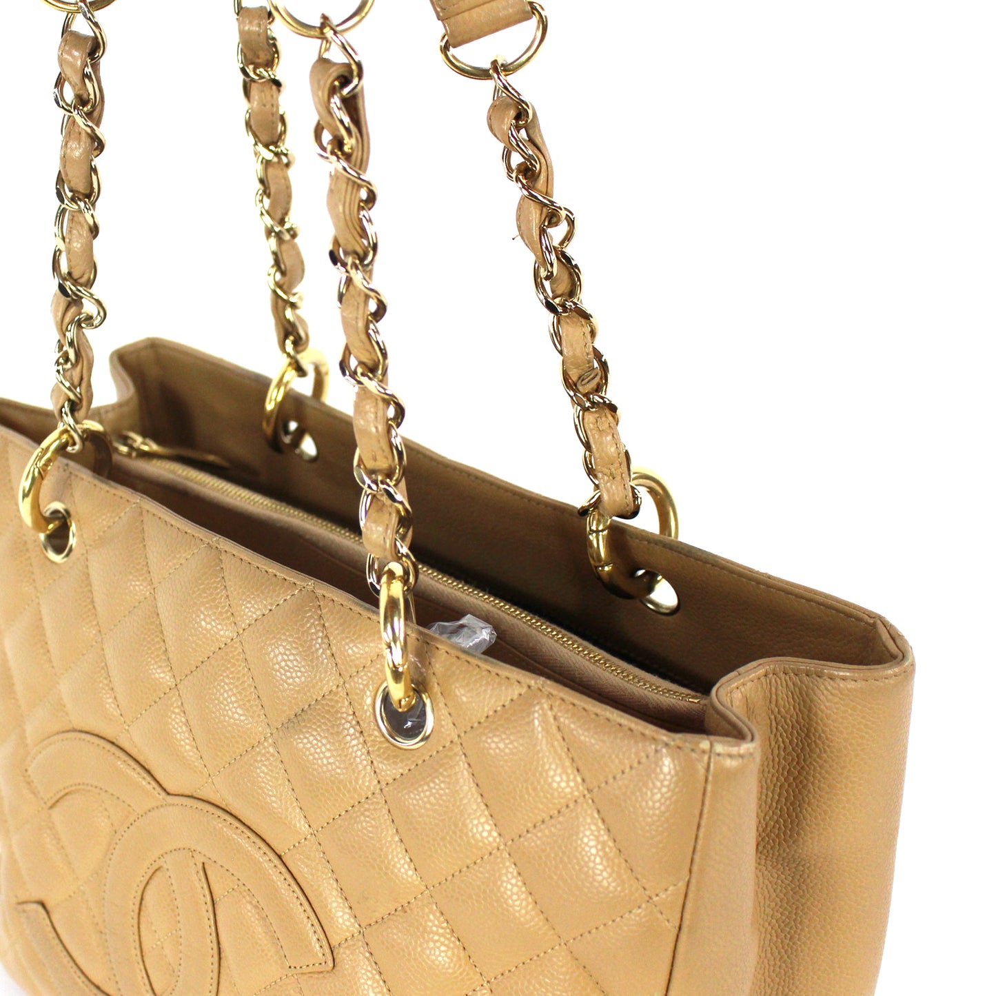 Chanel Quilted Grand Shopping Tote