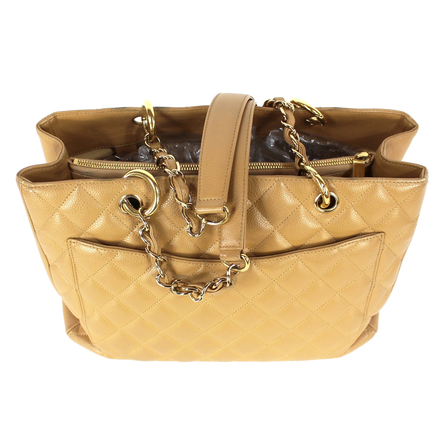 Chanel Quilted Grand Shopping Tote