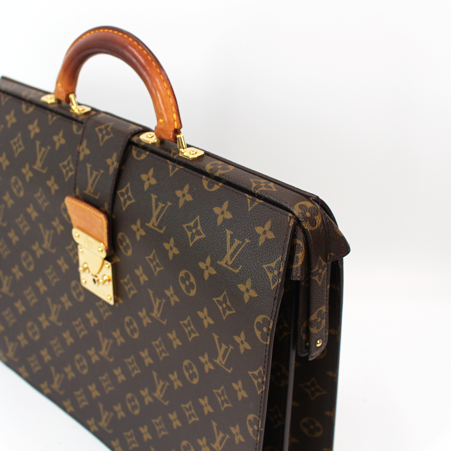 Louis Vuitton Serviette Fermoir Briefcase