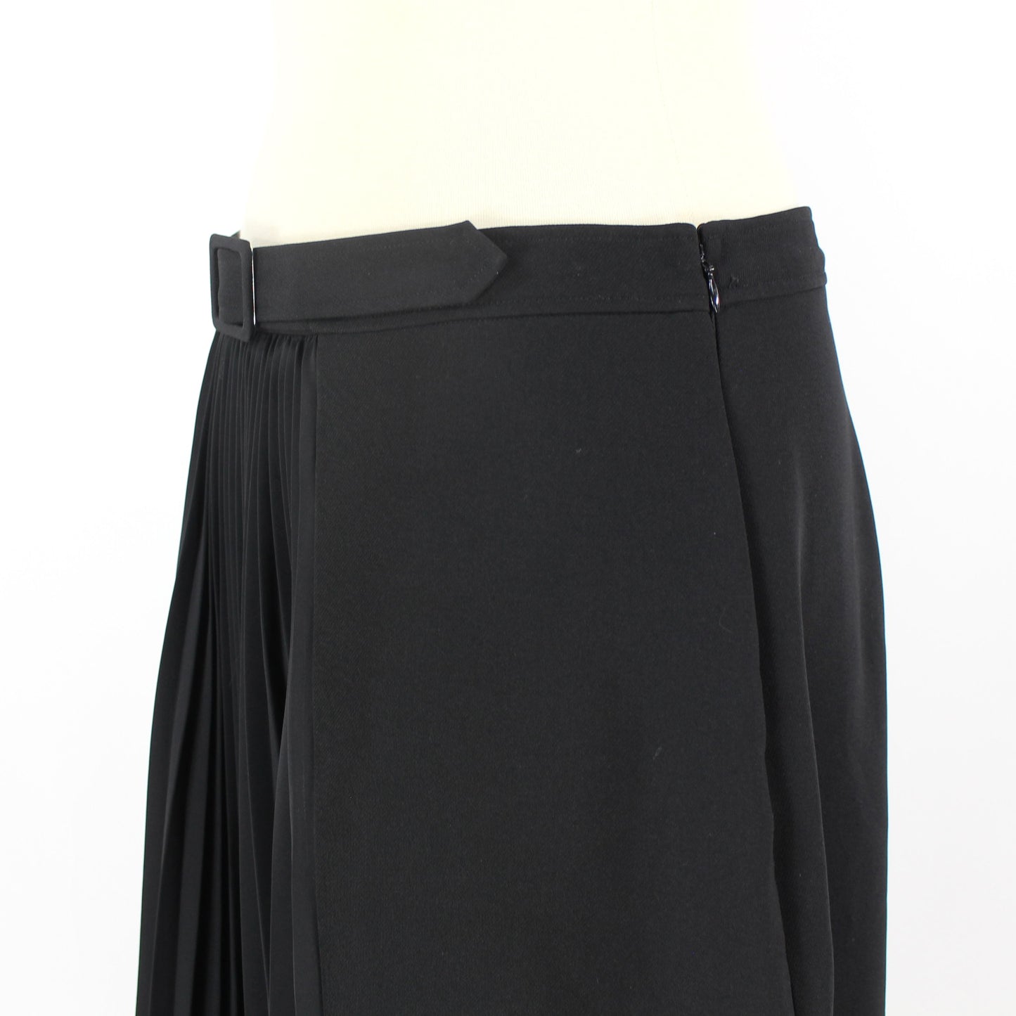 Reiss Drew Contrast Pleat Skirt