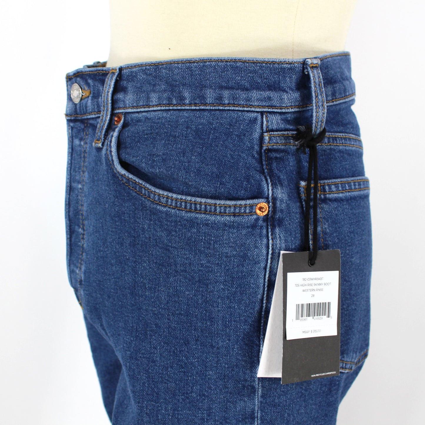 RE/DONE High Rise Denim Jeans