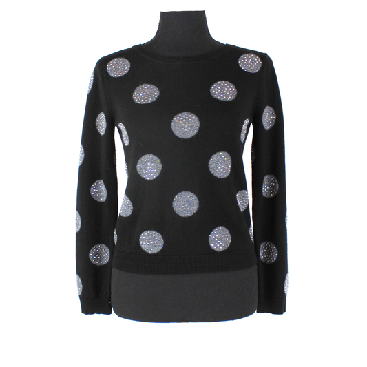 Alice + Olivia Wool Embellished Sweater