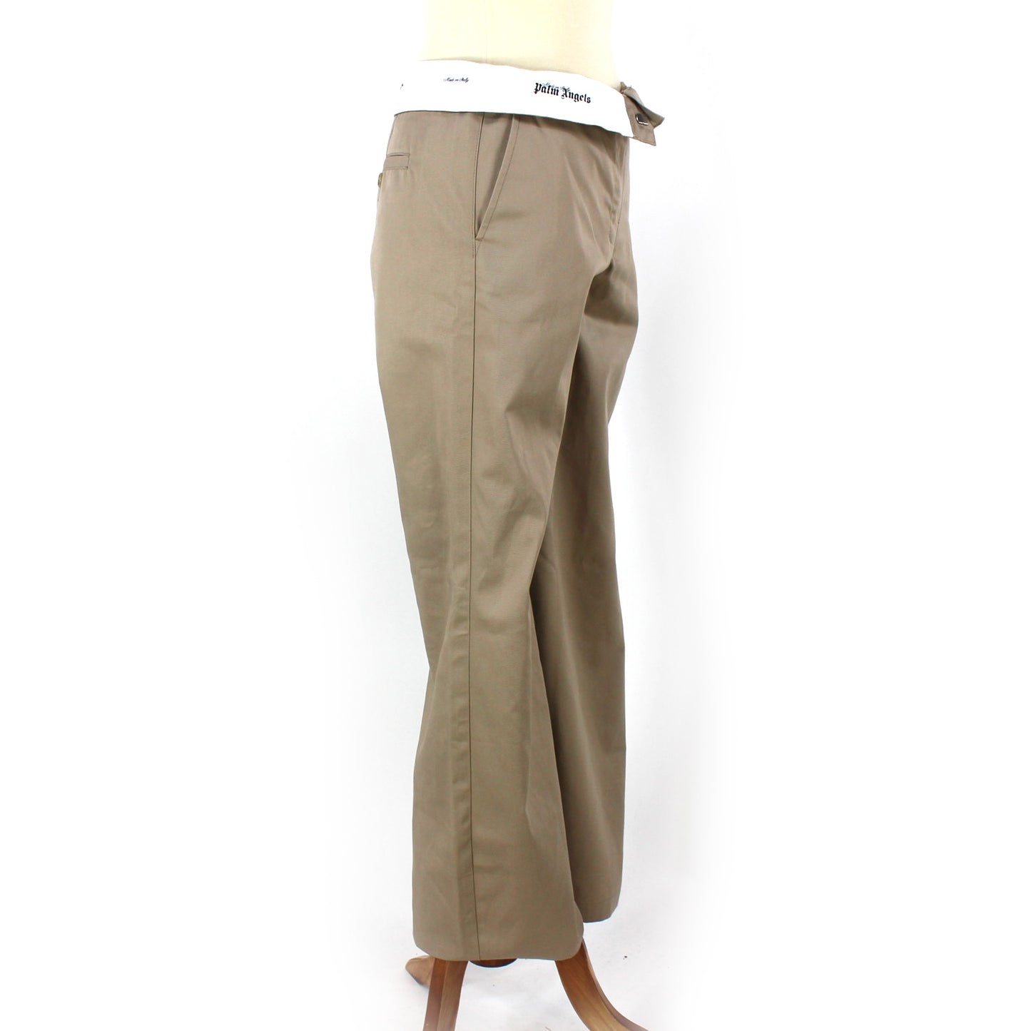 Palm Angels Reversed Waist Chinos