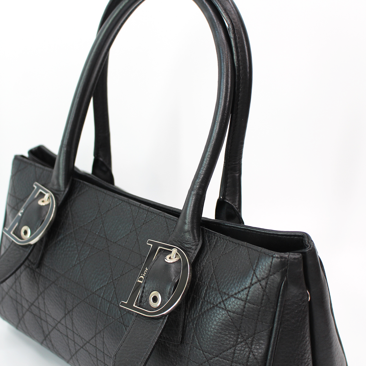 Dior Cannage Leather Shoulder Bag