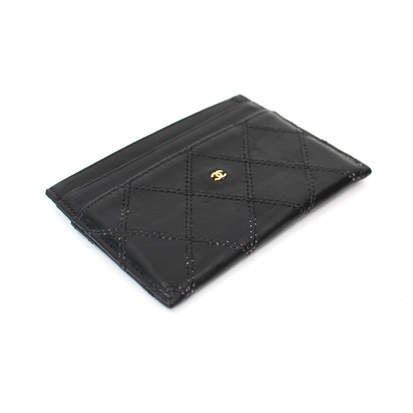 Chanel Quilted Leather Cardholder