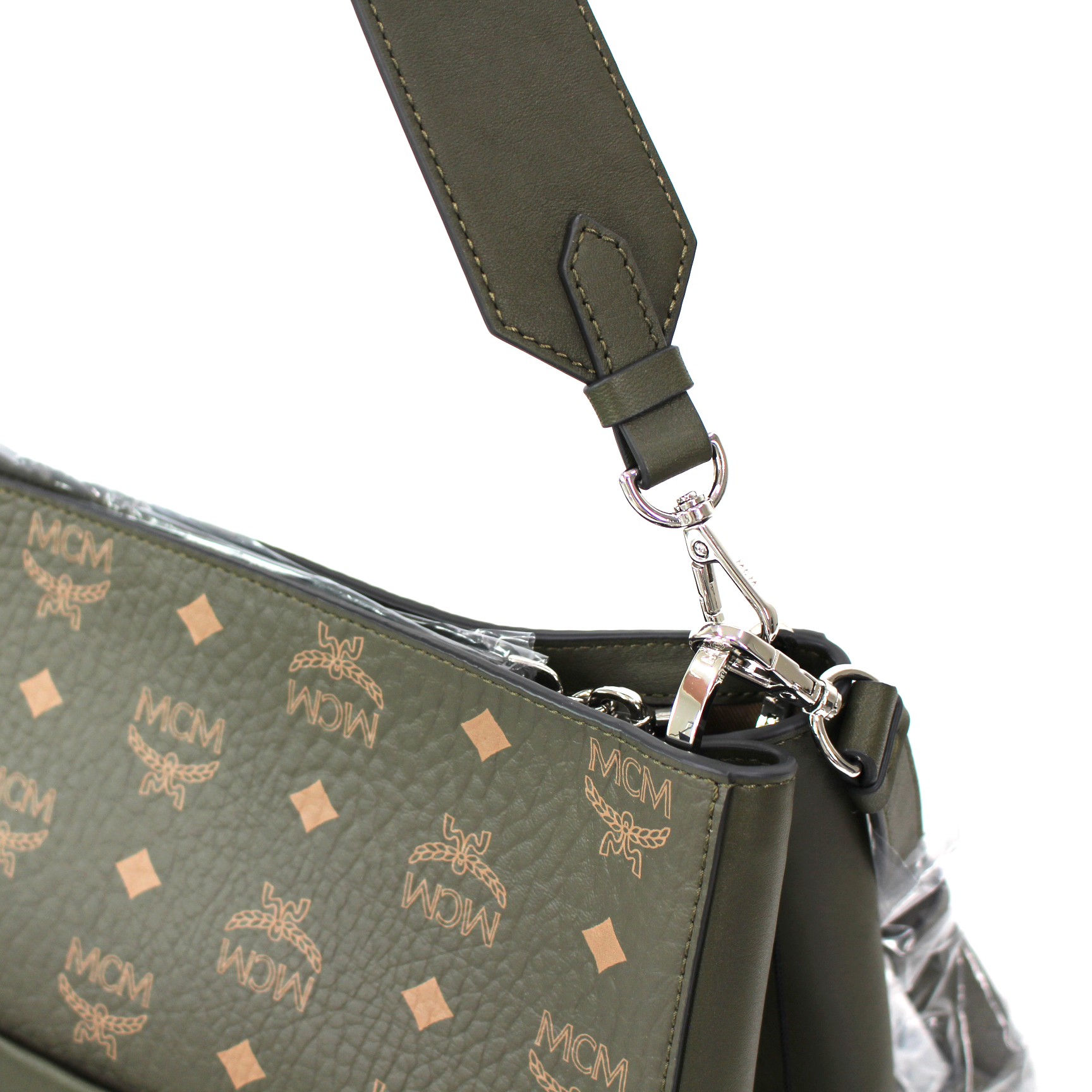 Mcm Bags | Mcm Medium Aren VI Leather Hobo Bag | Color: Green | Size: Os | Askica's Closet