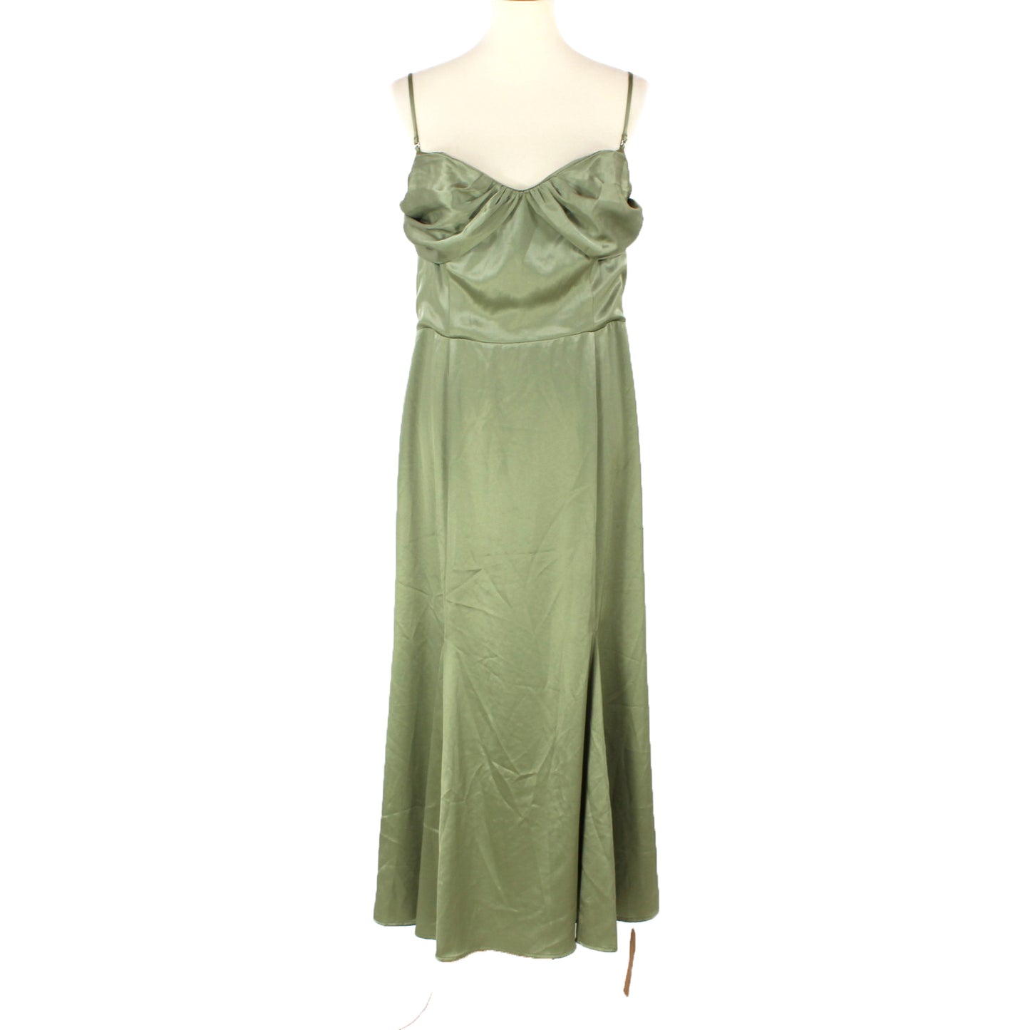 Reformation Hensley Satin Dress