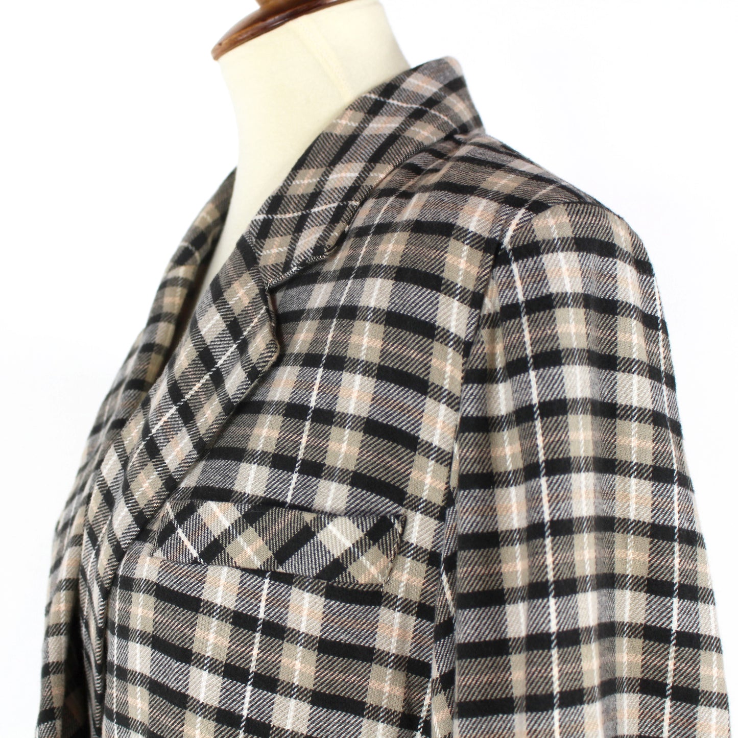 Free People Luminary Plaid Blazer