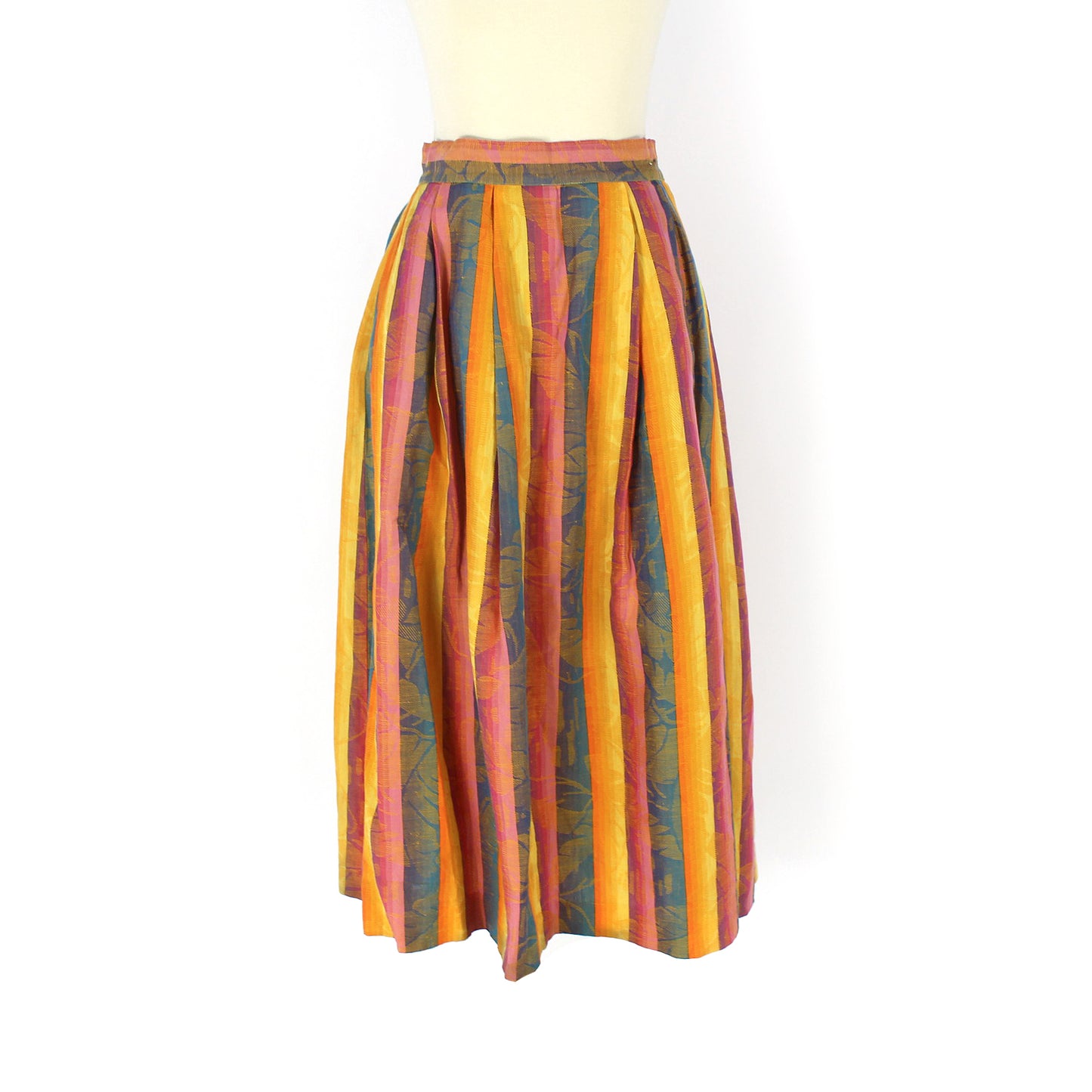 Christian Dior Colorful Pleated Skirt