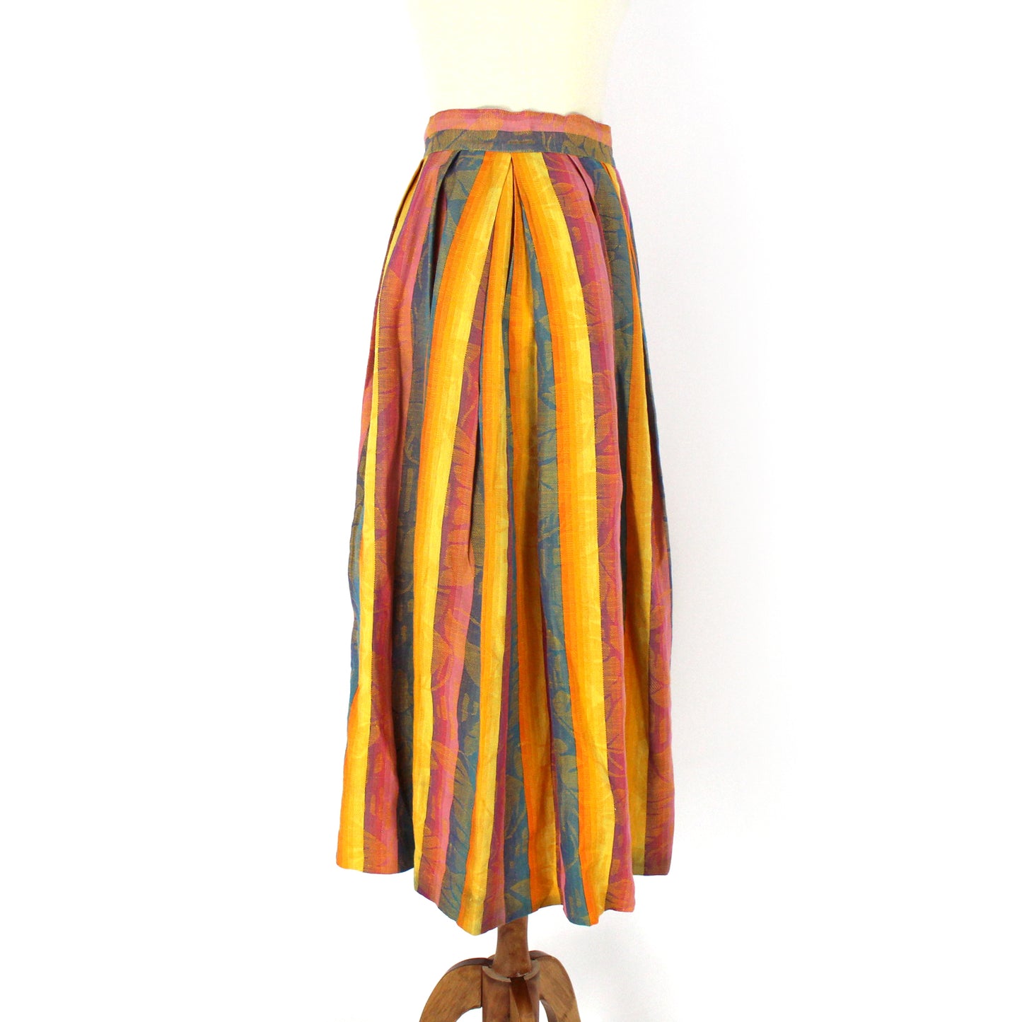 Christian Dior Colorful Pleated Skirt