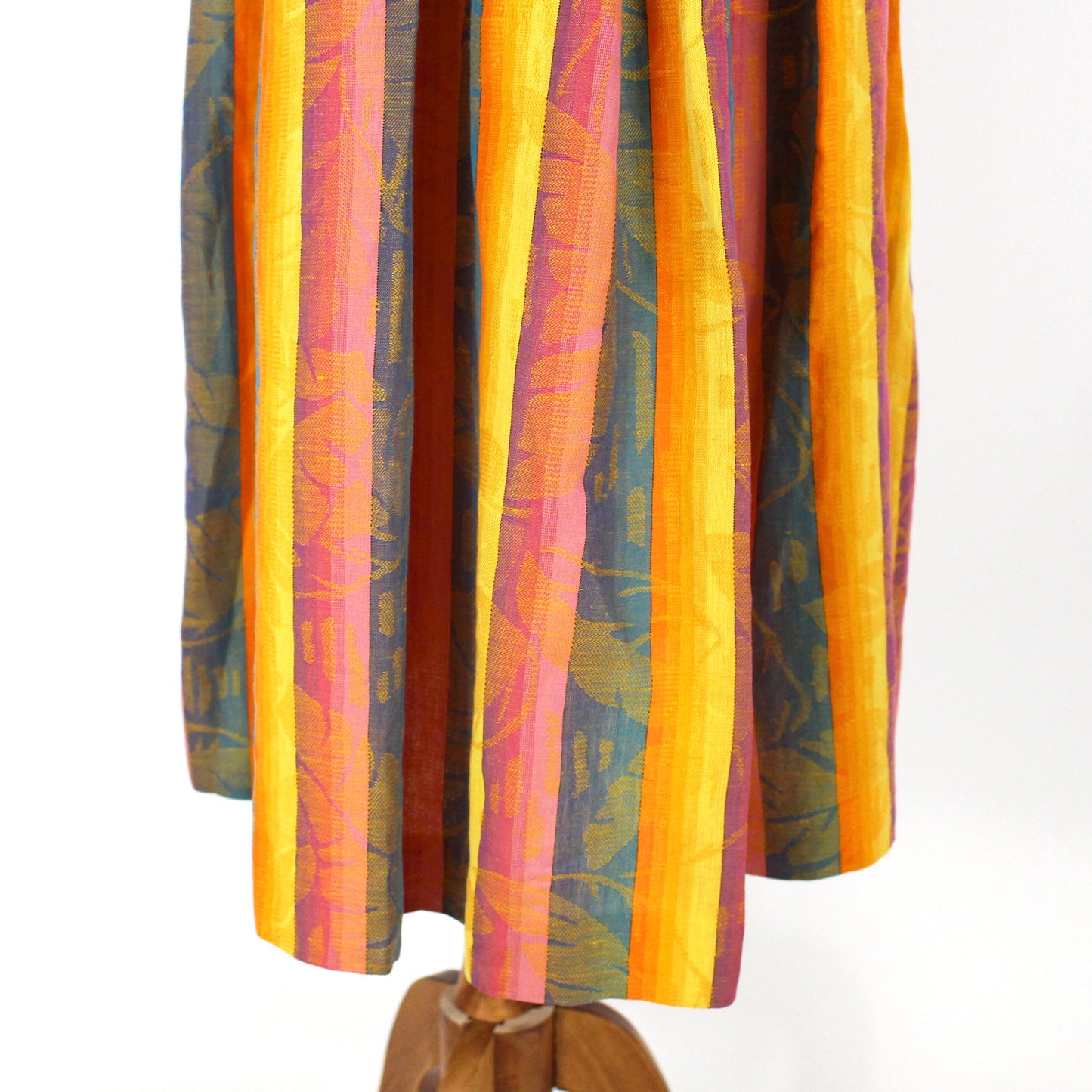 Christian Dior Colorful Pleated Skirt