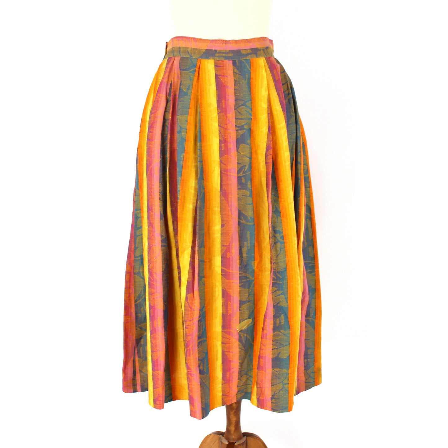 Christian Dior Colorful Pleated Skirt