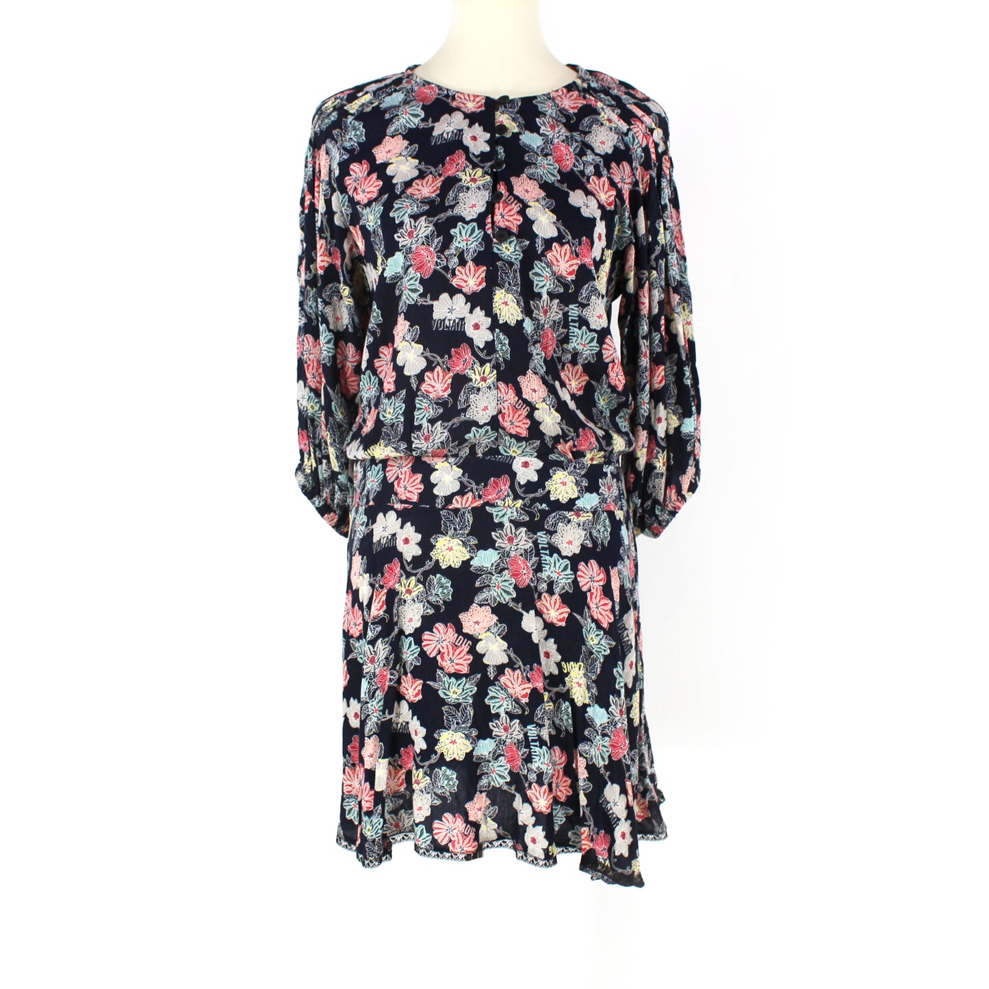 Zadig & Voltaire Raspali Floral Dress