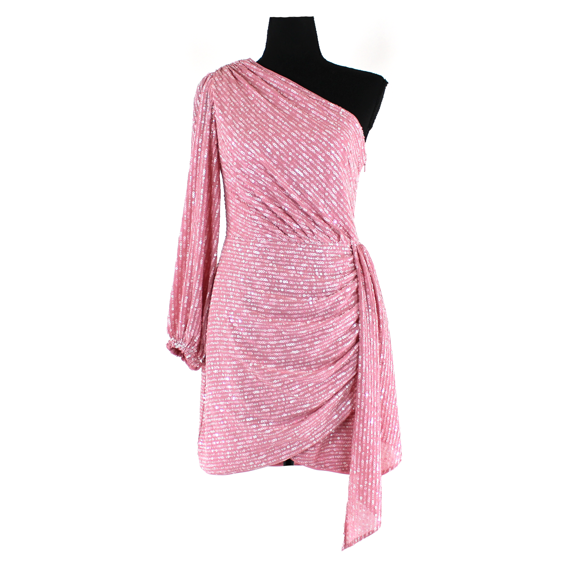 saylor pink sequin dress Farren Dress