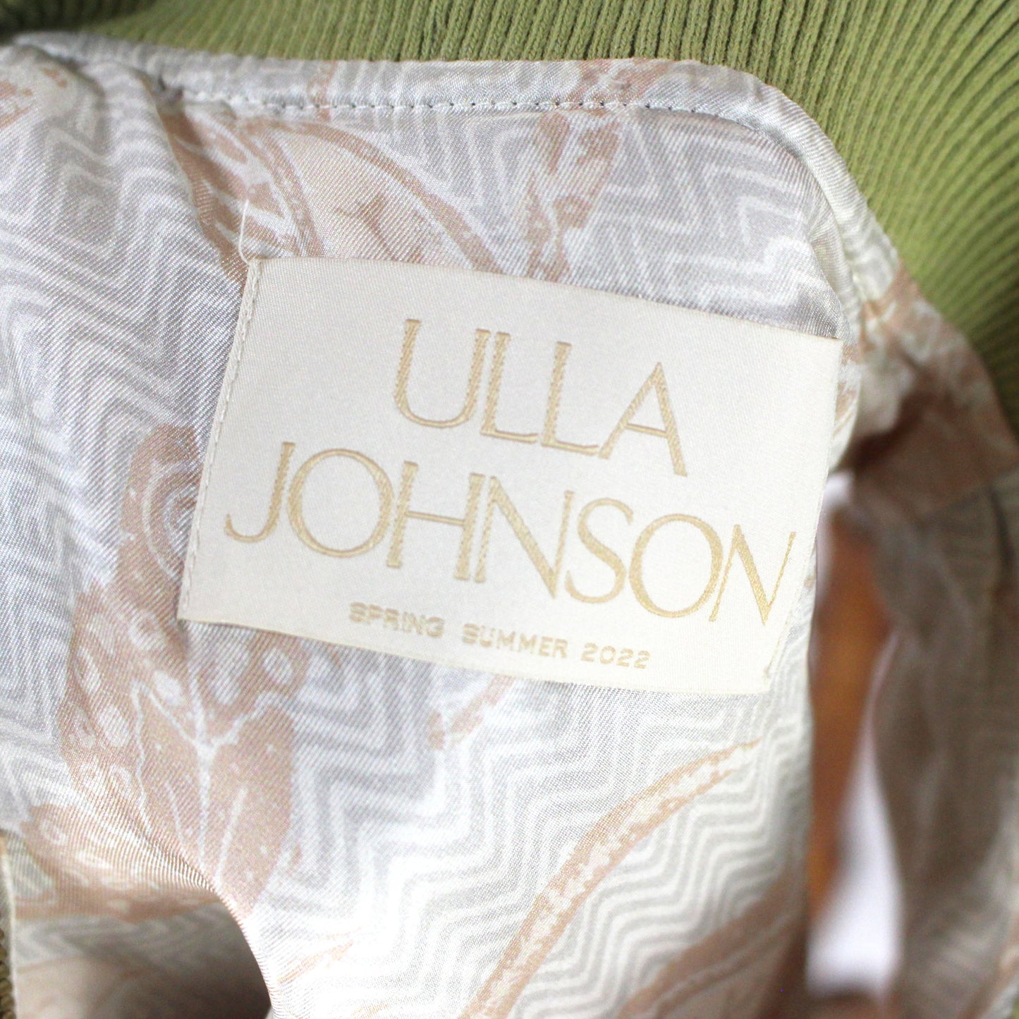 Ulla Johnson Quilted Silk Luca Vest