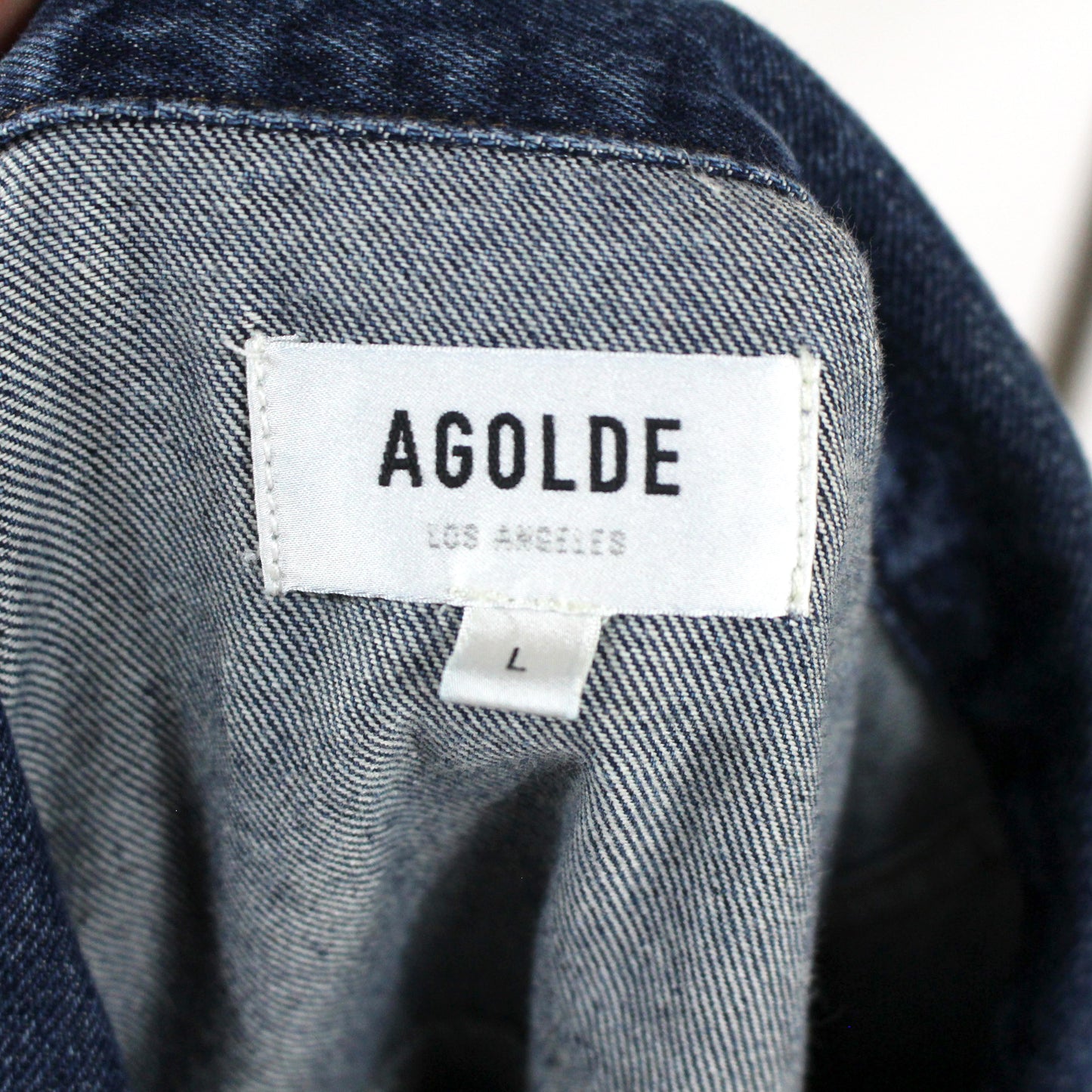 Agolde Shrunken Charli Denim Jacket