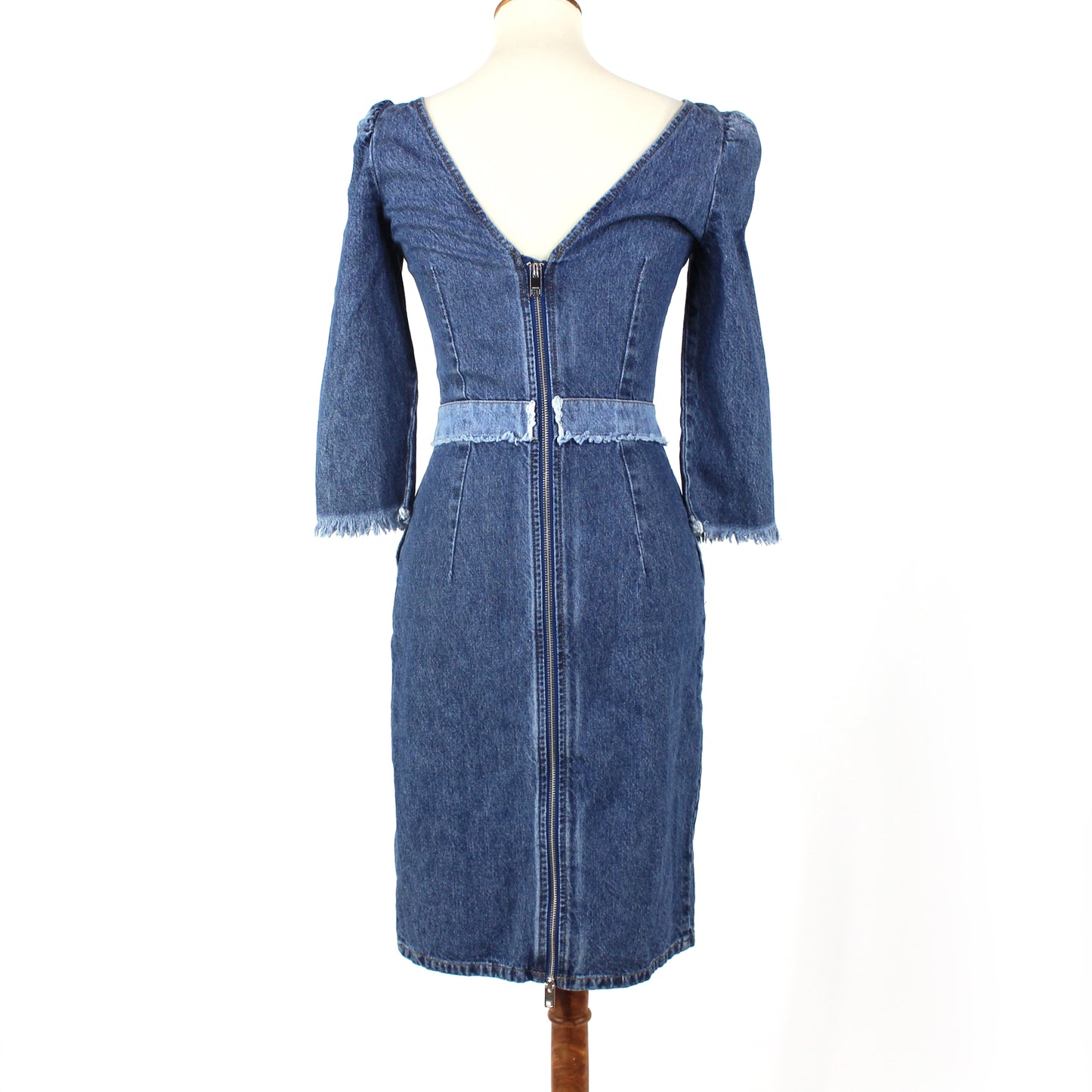 Diesel Denim Scoop Neck Dress