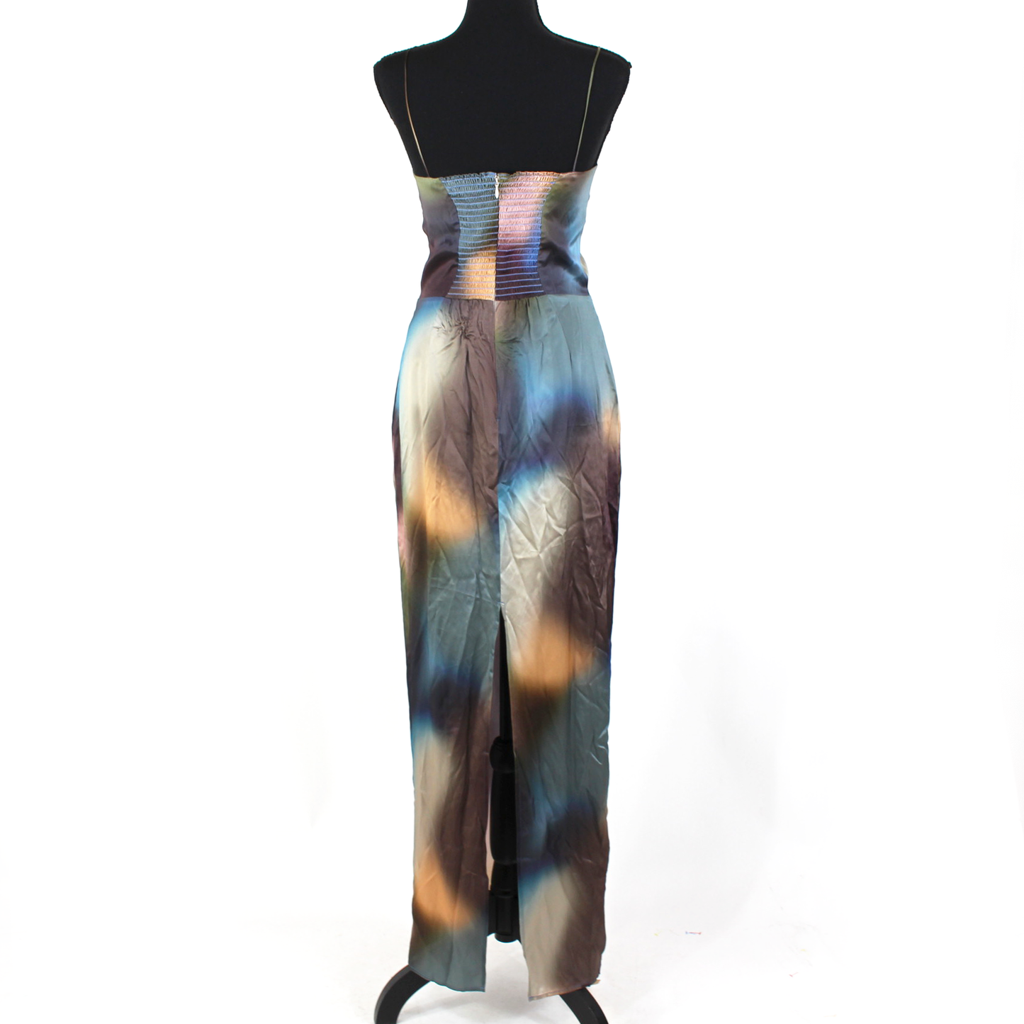 Reformation Frankie Silk Maxi Dress