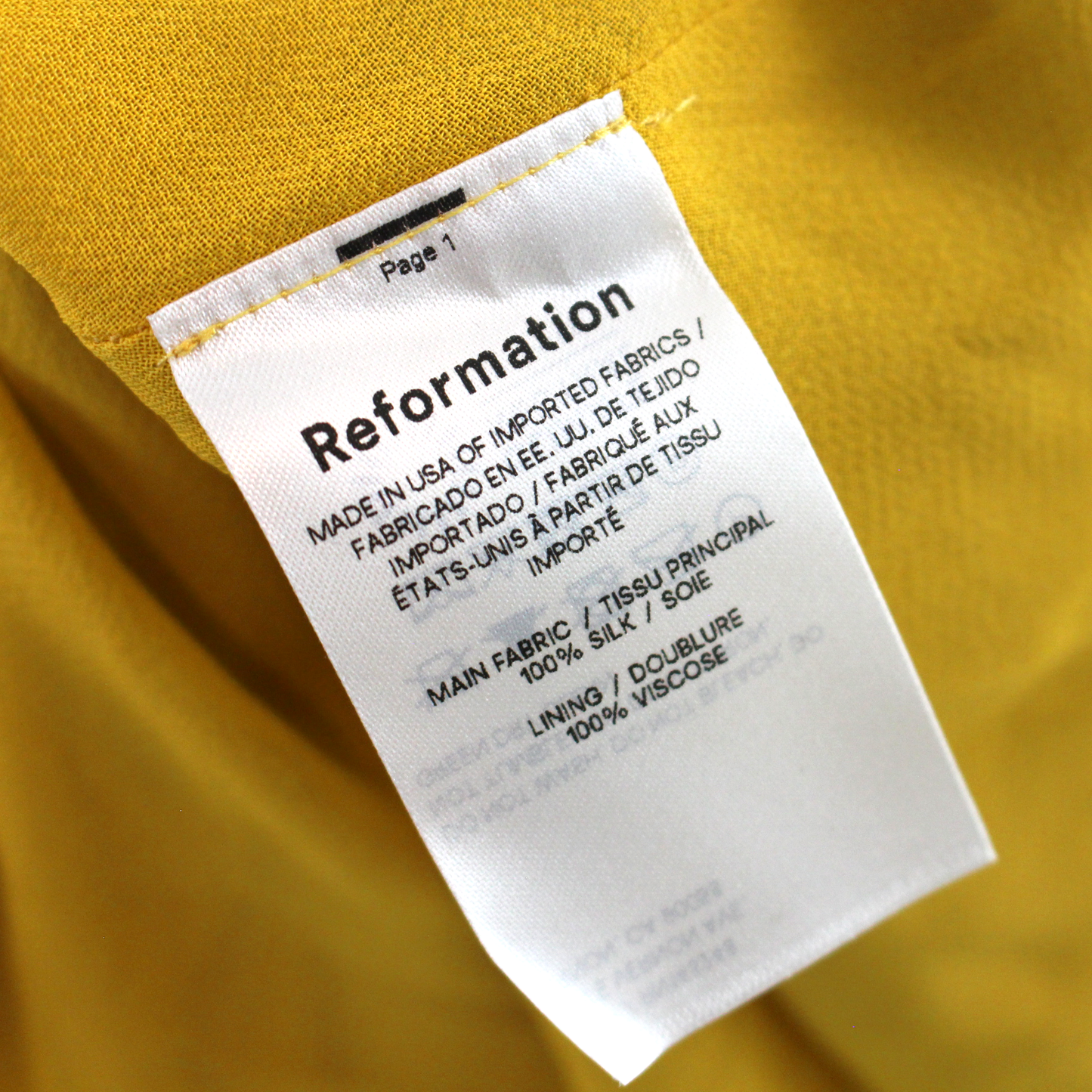 Reformation Nerida Silk Maxi Dress