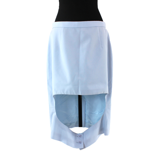 Burberry Cut-Out Midi Skirt