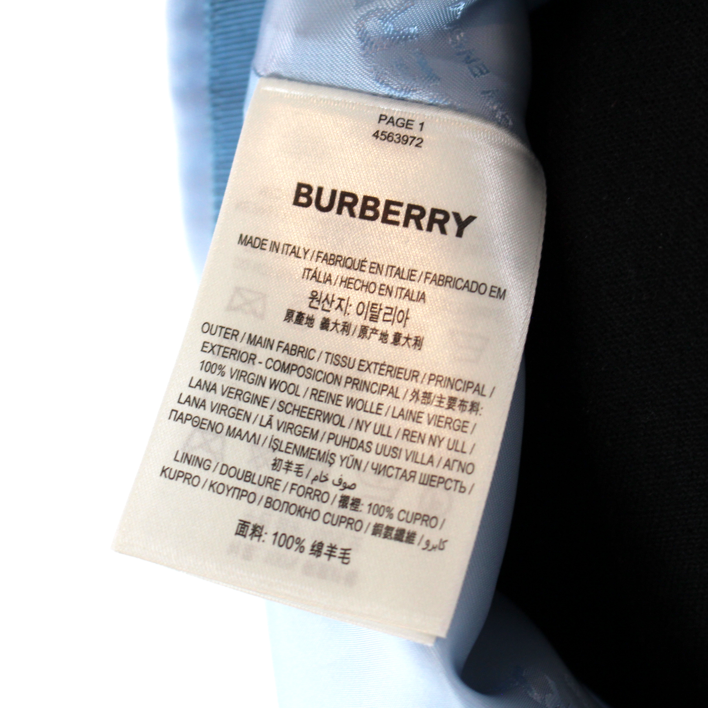 Burberry Cut-Out Midi Skirt