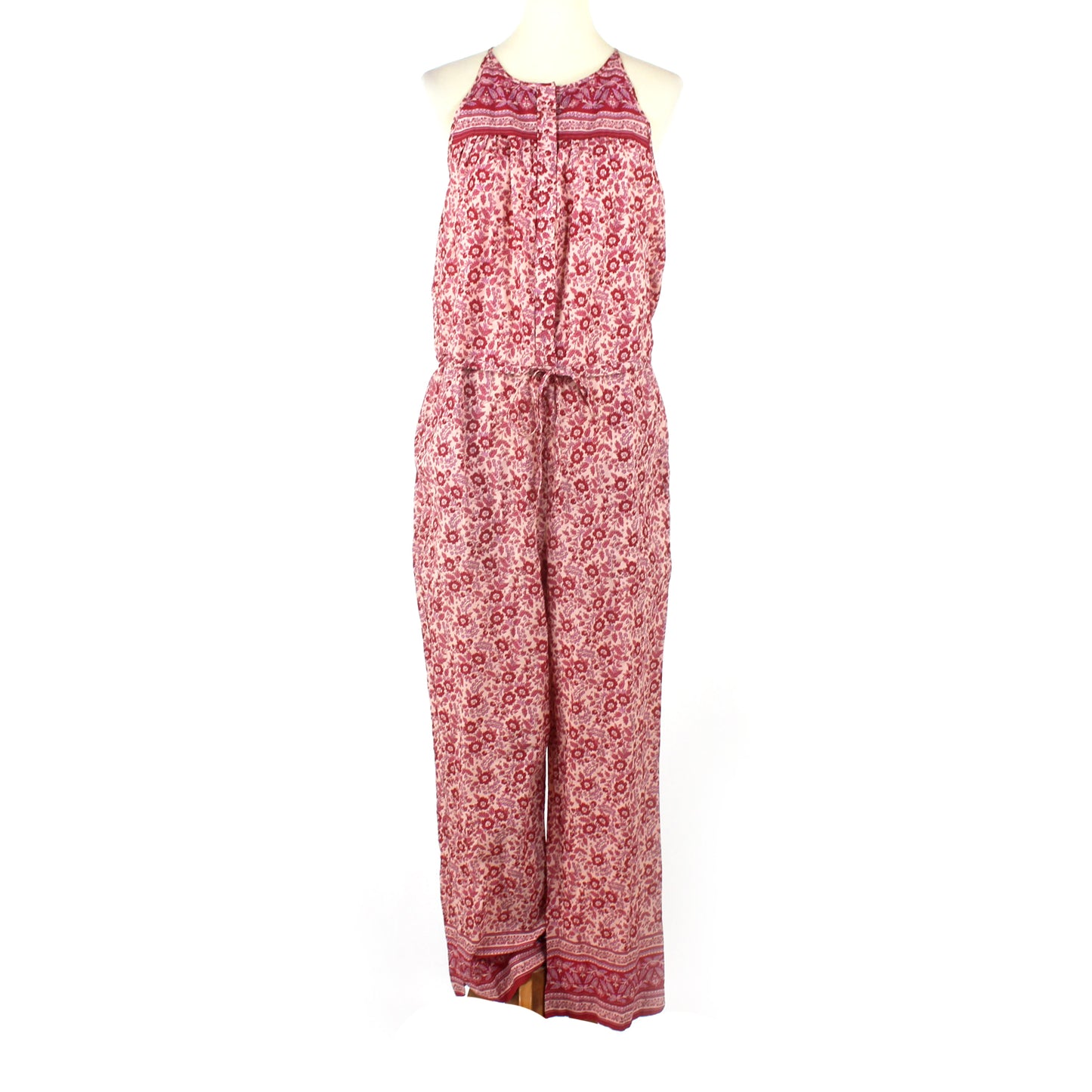 Faherty Adella Floral Jumpsuit