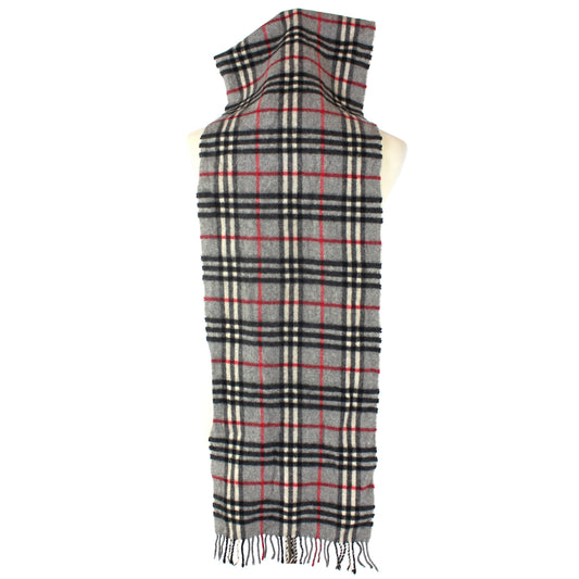 Burberry Cashmere Fringe Scarf