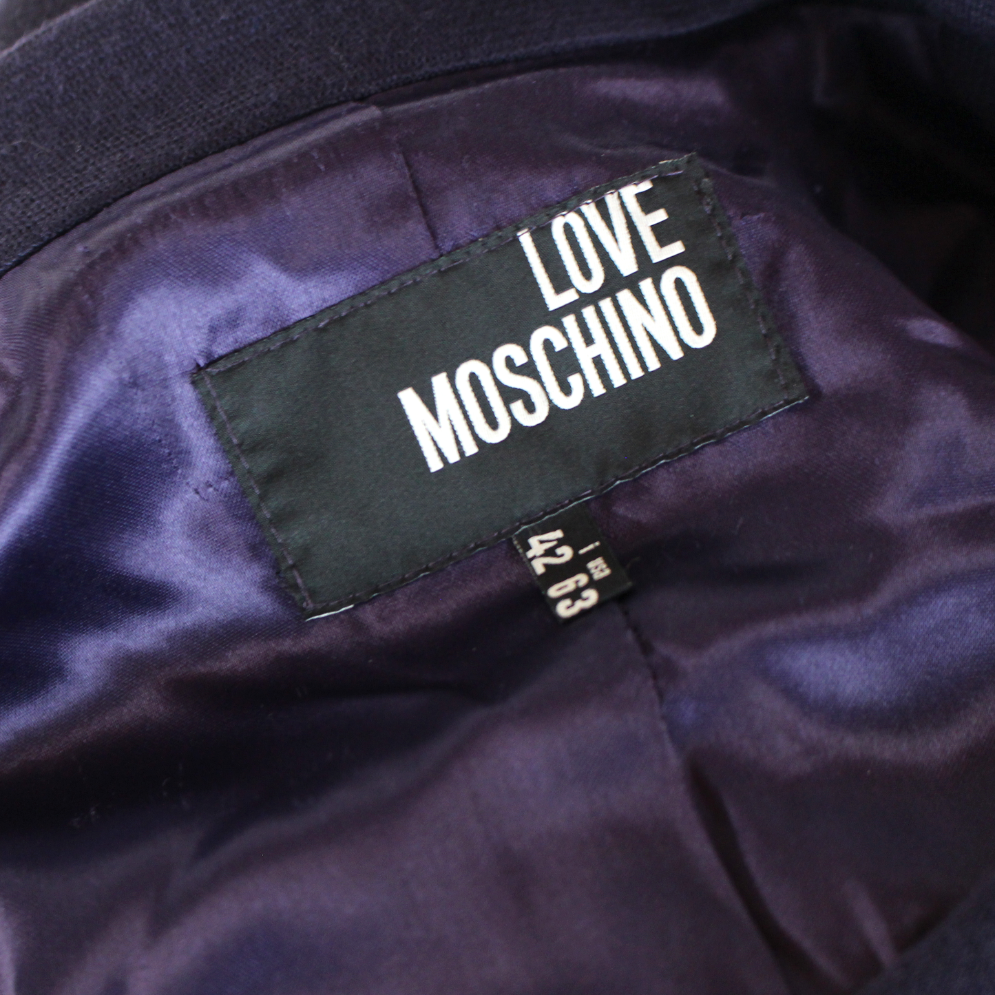 Moschino Button Up Coat