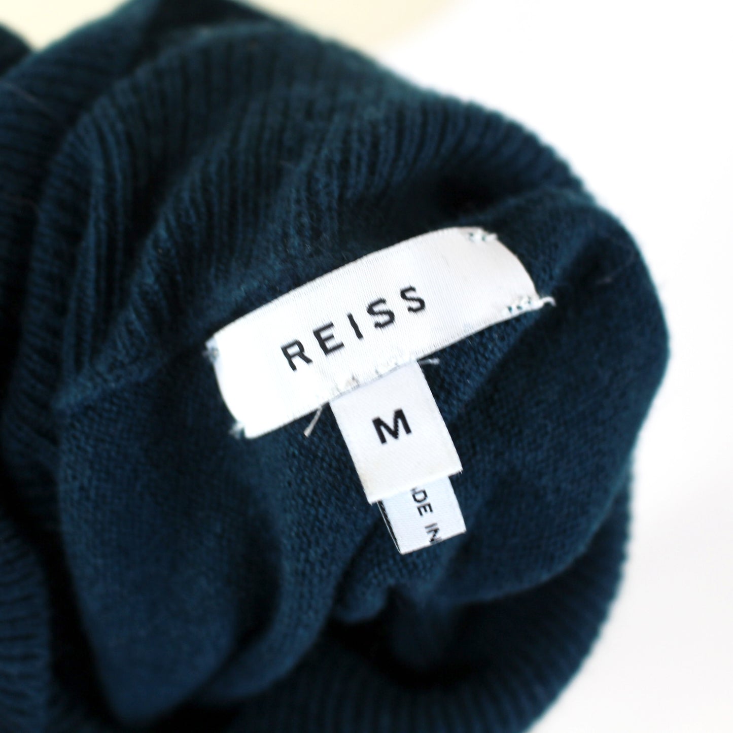 Reiss Frankie Ruched Sleeve Sweater