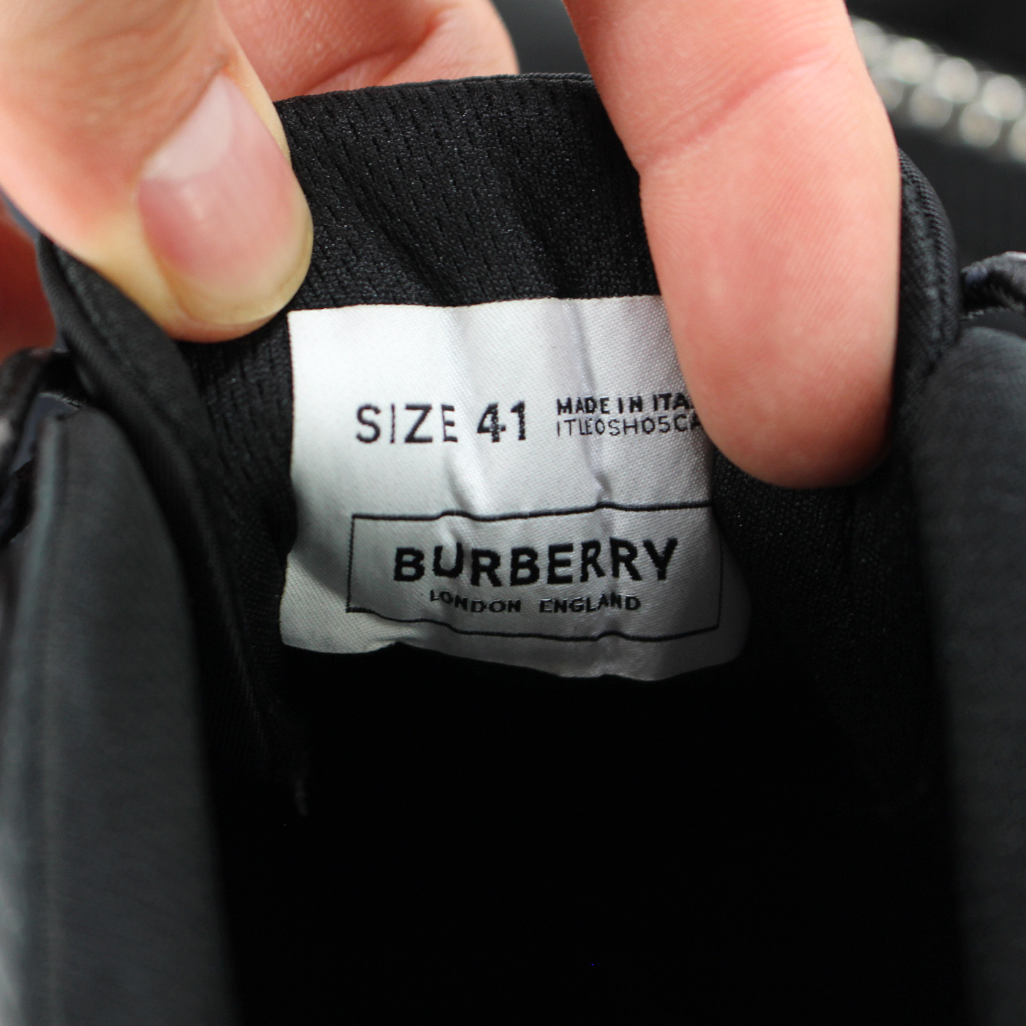 Burberry Arthur Chain Sneakers