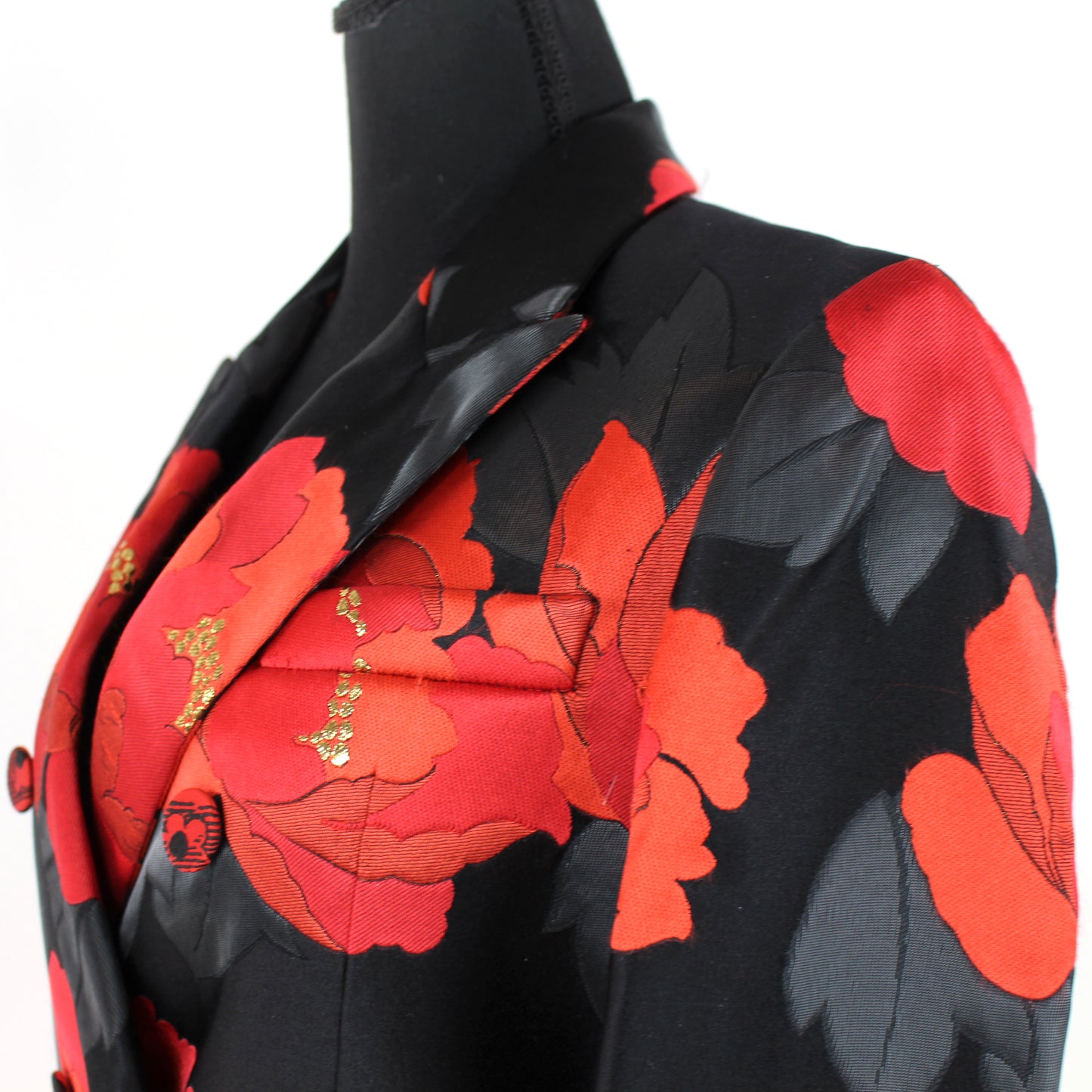 Gucci Floral Jacquard Dragon Jacket