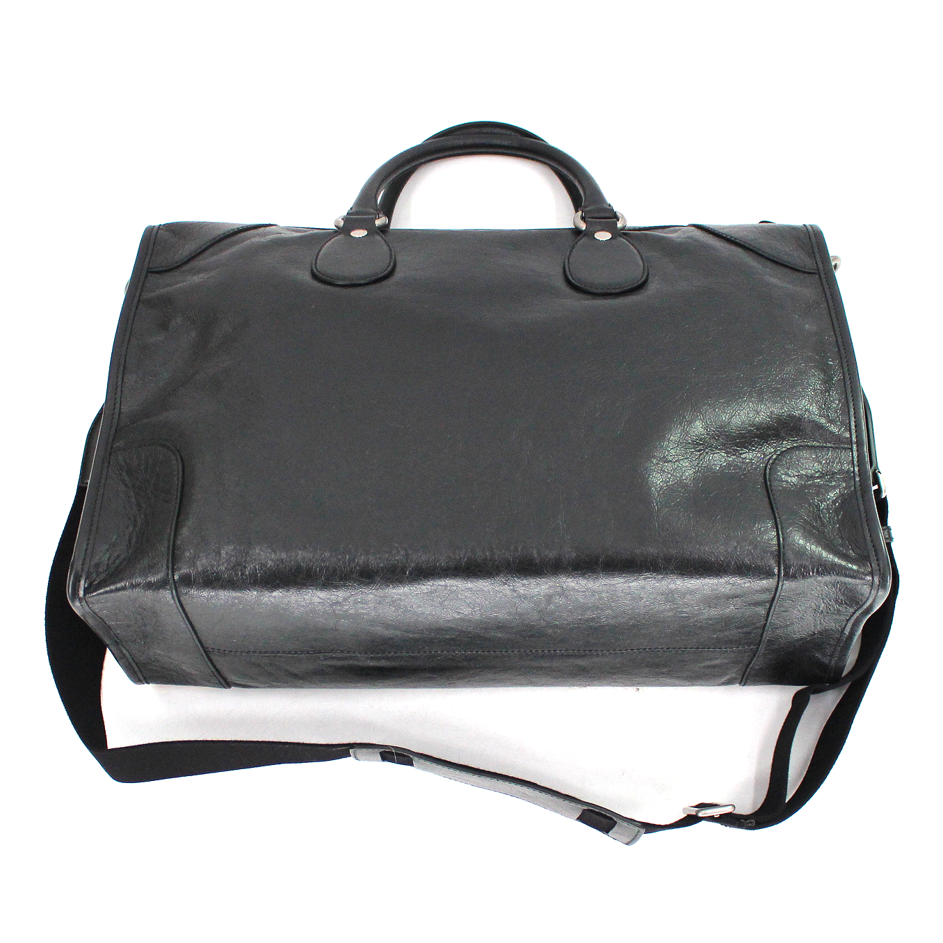 Gucci Leather Duffle Bag