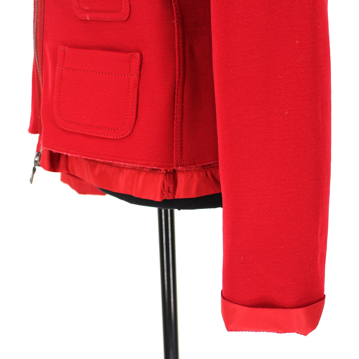 PRADA Red Zip Up Jacket