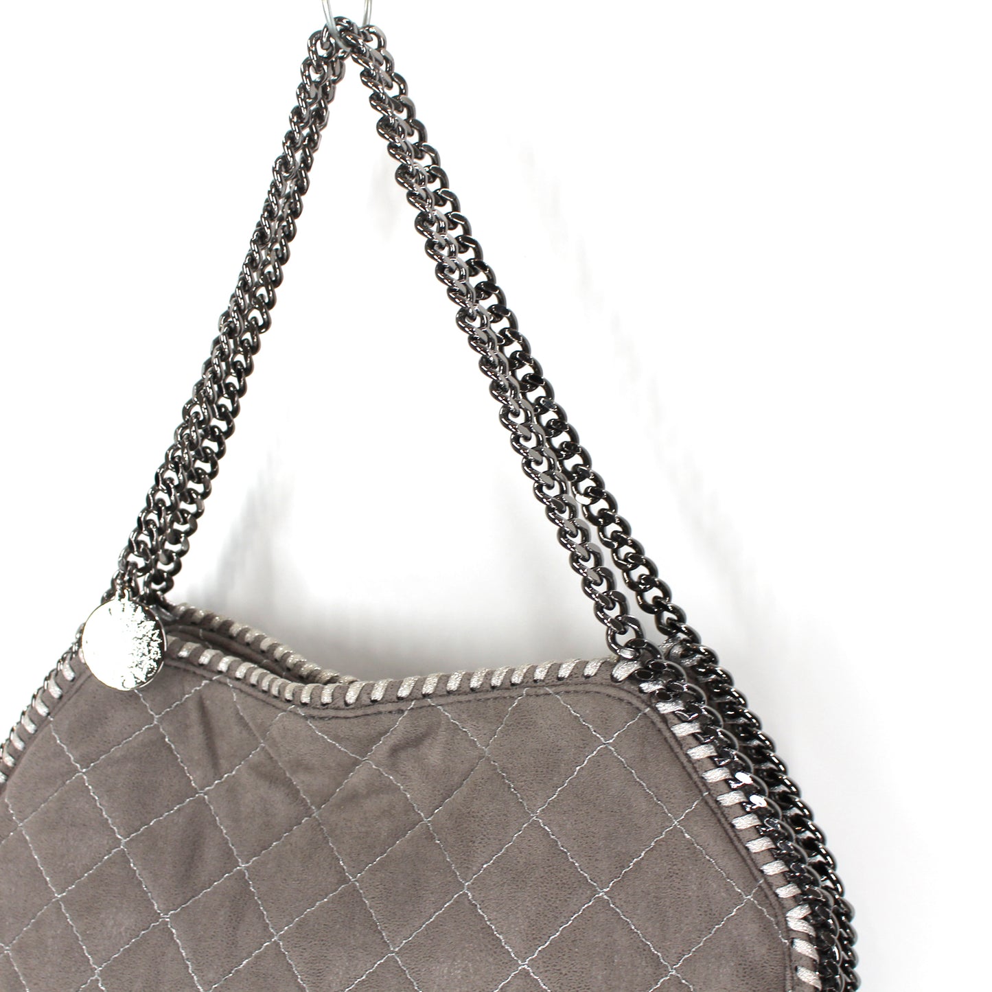 Stella McCartney Falabella Grey Quilted Handbag