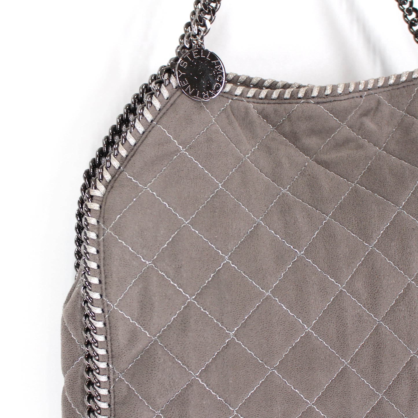 Stella McCartney Falabella Grey Quilted Handbag