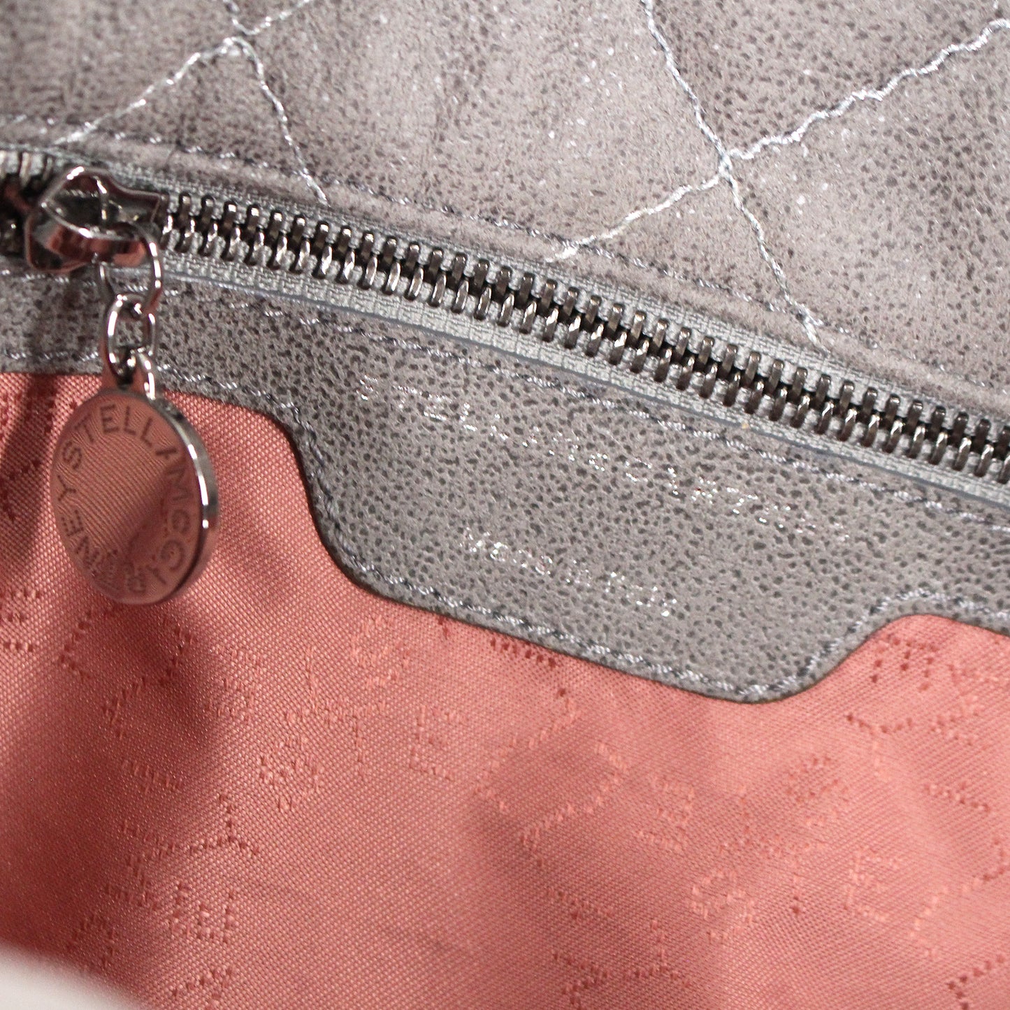 Stella McCartney Falabella Grey Quilted Handbag