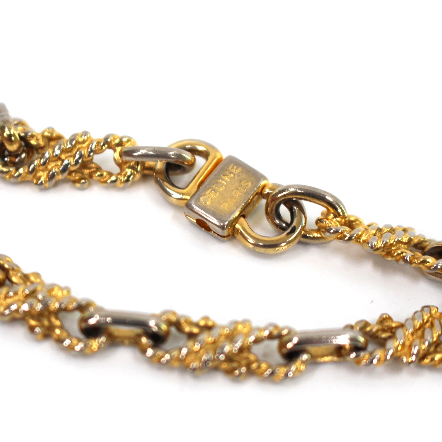Celine Long Chainlink Necklace