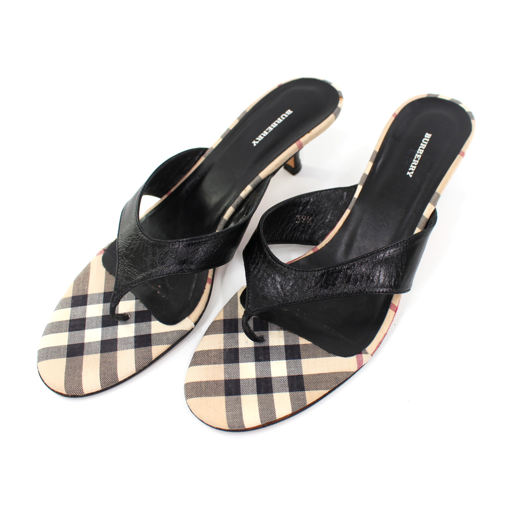 Burberry 2025 kitten heels