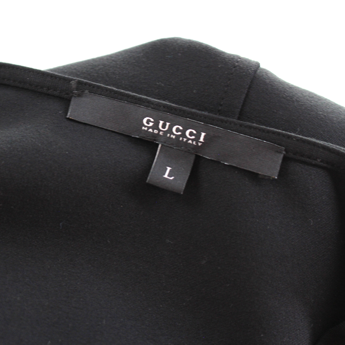 Gucci Chiffon Ruffle Sleeve Dress