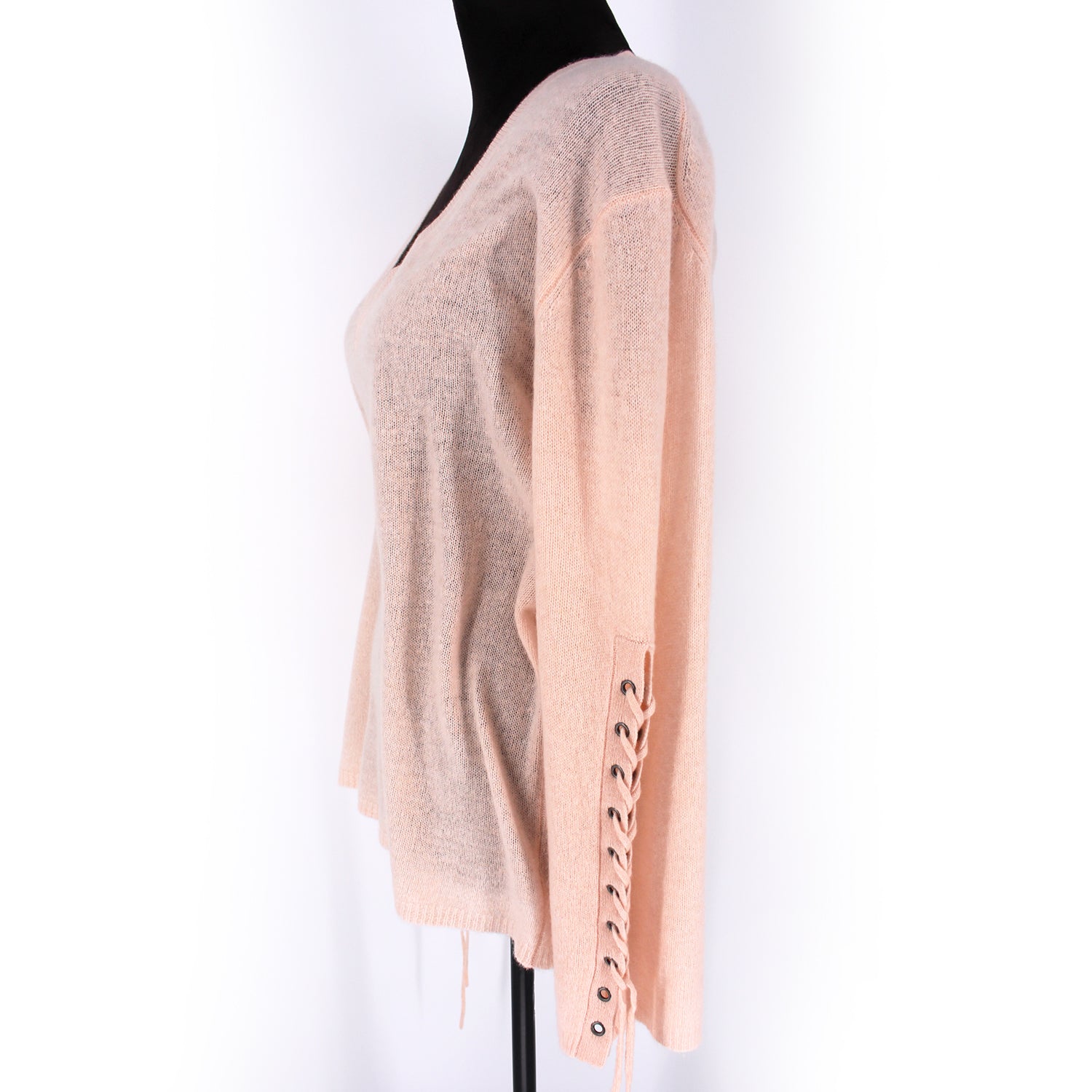 360 Cashmere authentic Lace Sleeve Sweater