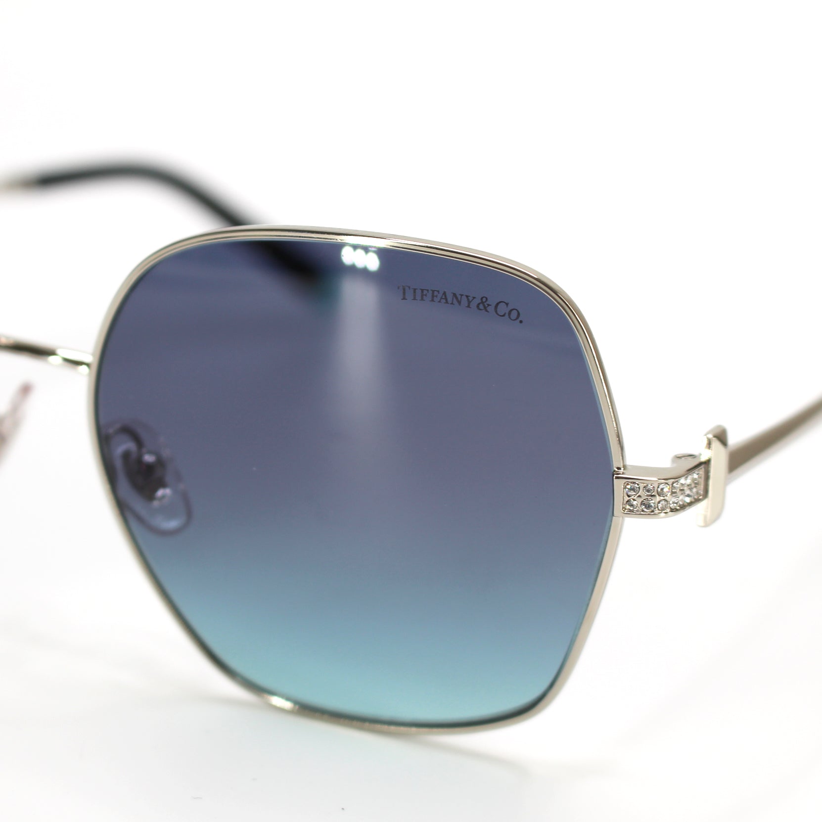 Tiffany & Co. Aviator Gradient Sunglasses - Blue Sunglasses, Accessories -  TIF273445 | The RealReal